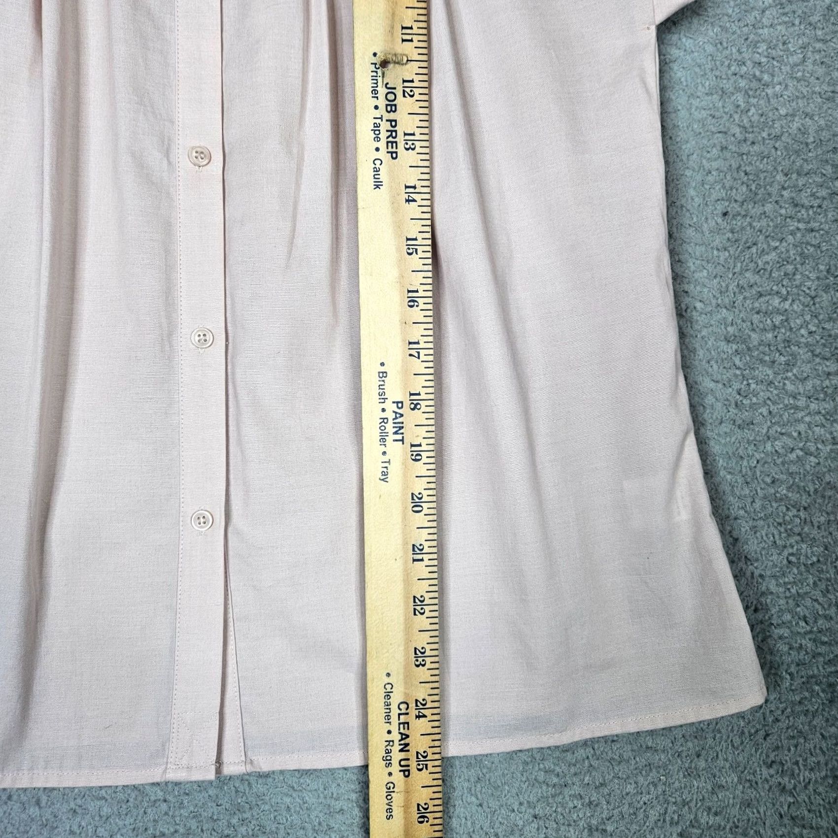 Vintage RO & DE Shirt Womens XS Button-Up Short Sleeve Floral Pink Size XS / US 0-2 / IT 36-38 - 7 Thumbnail