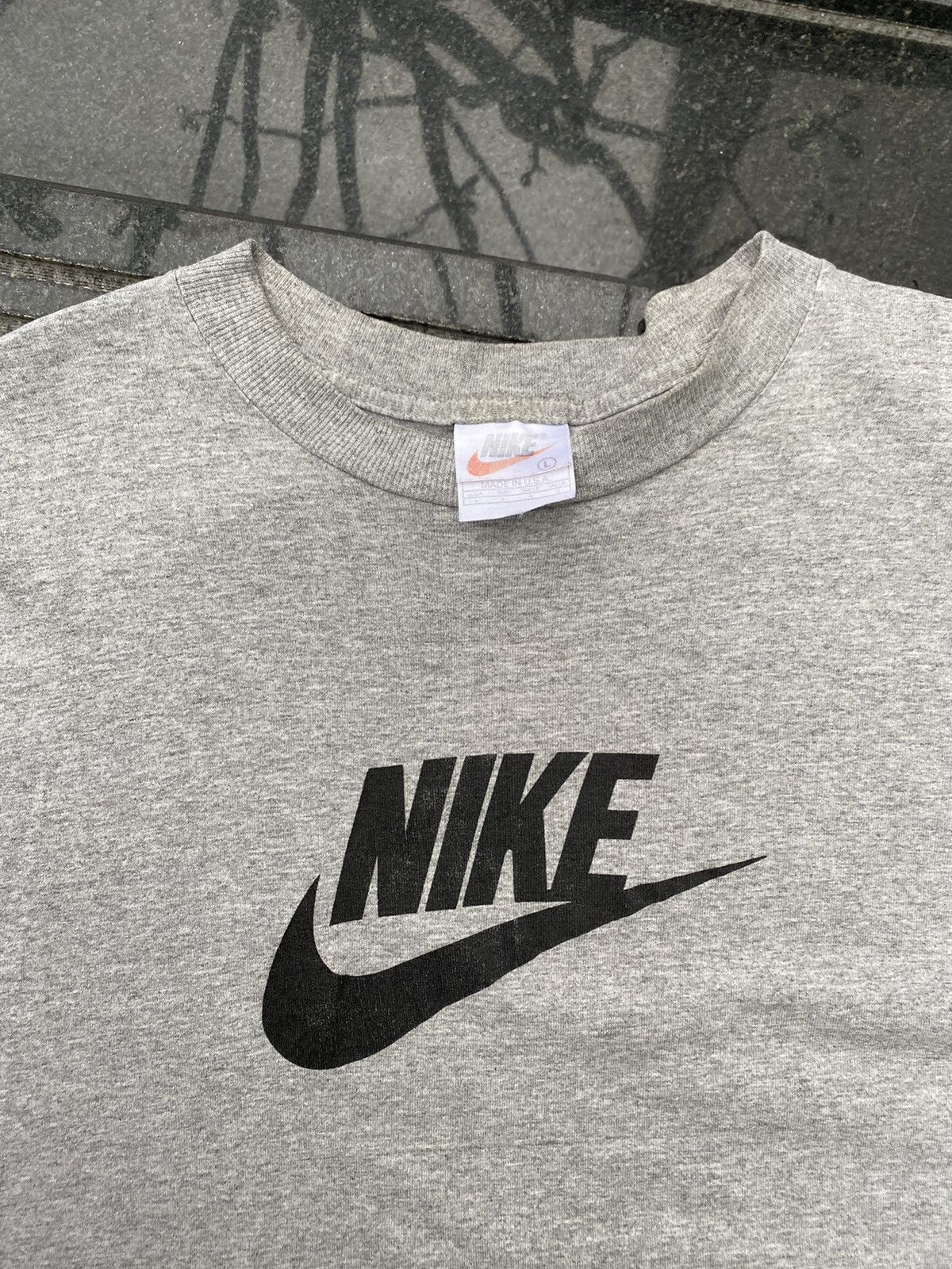 Nike × Vintage 90S NIKE VINTAGE BIG SWOOSH Y2K TSHIRT TEE Size US L / EU 52-54 / 3 - 5 Thumbnail