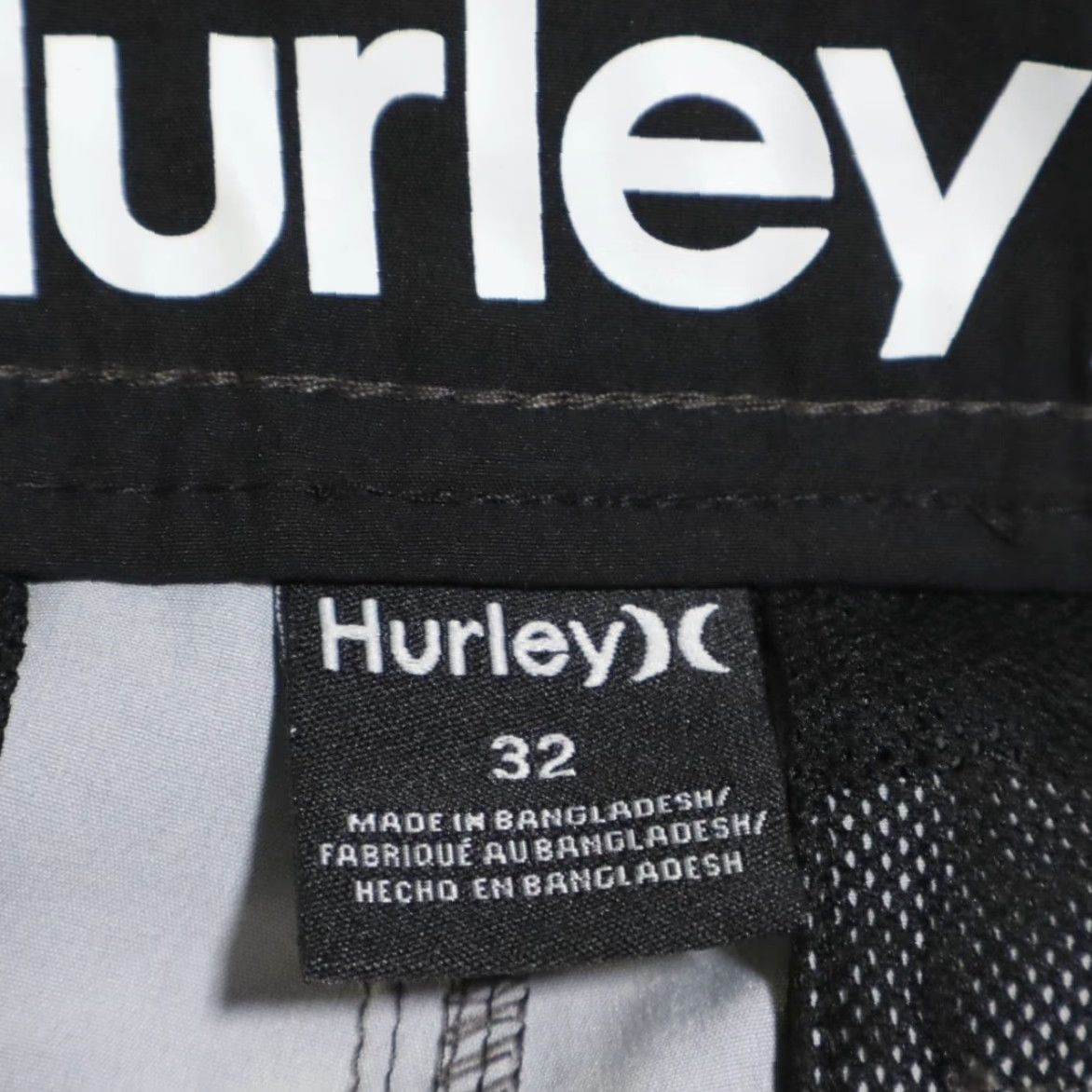 Hurley Hurley Stretch Polyester Woven Golf Shorts Charcoal Men's 32 Size US 32 / EU 48 - 5 Thumbnail