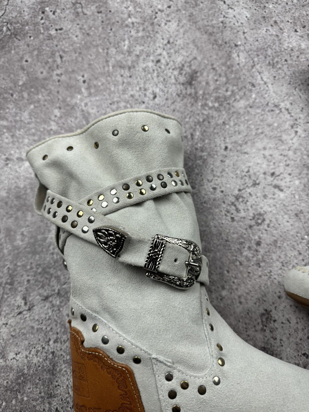 Japanese Brand To be Fashion Y2K Suede Japanesse Glamour Vintage Boots Rare Size US 6 / IT 36 - 14 Thumbnail