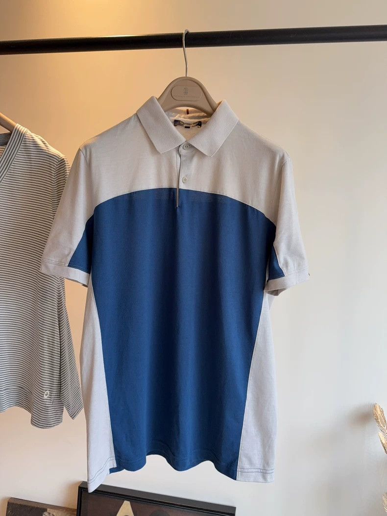 Loro Piana LORO PIANA Men's short sleeve polo Size US M / EU 48-50 / 2 - 1 Thumbnail