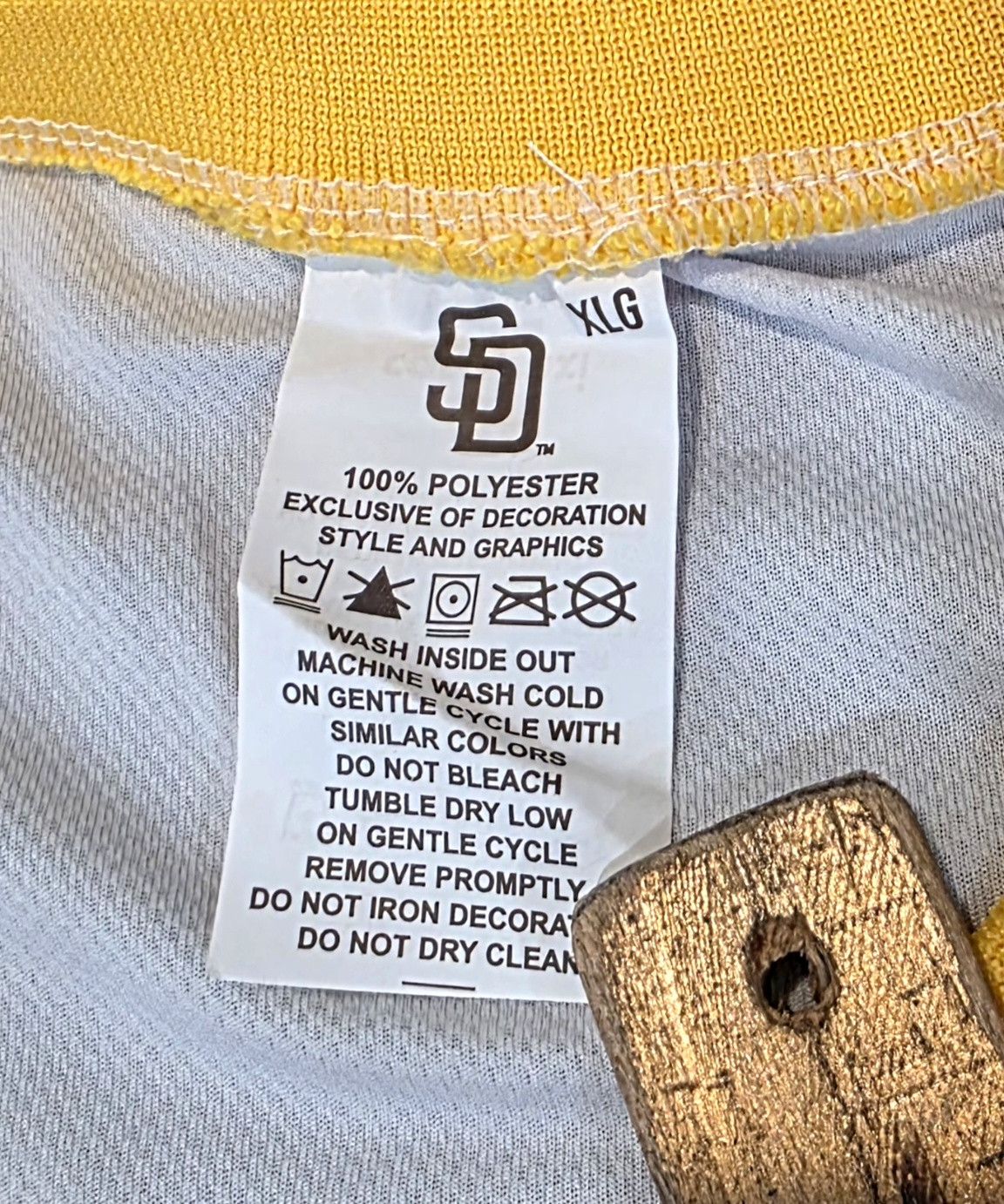 Other Manny Machado City Connect San Diego Padres Basketball Jerse Size US XL / EU 56 / 4 - 8 Thumbnail