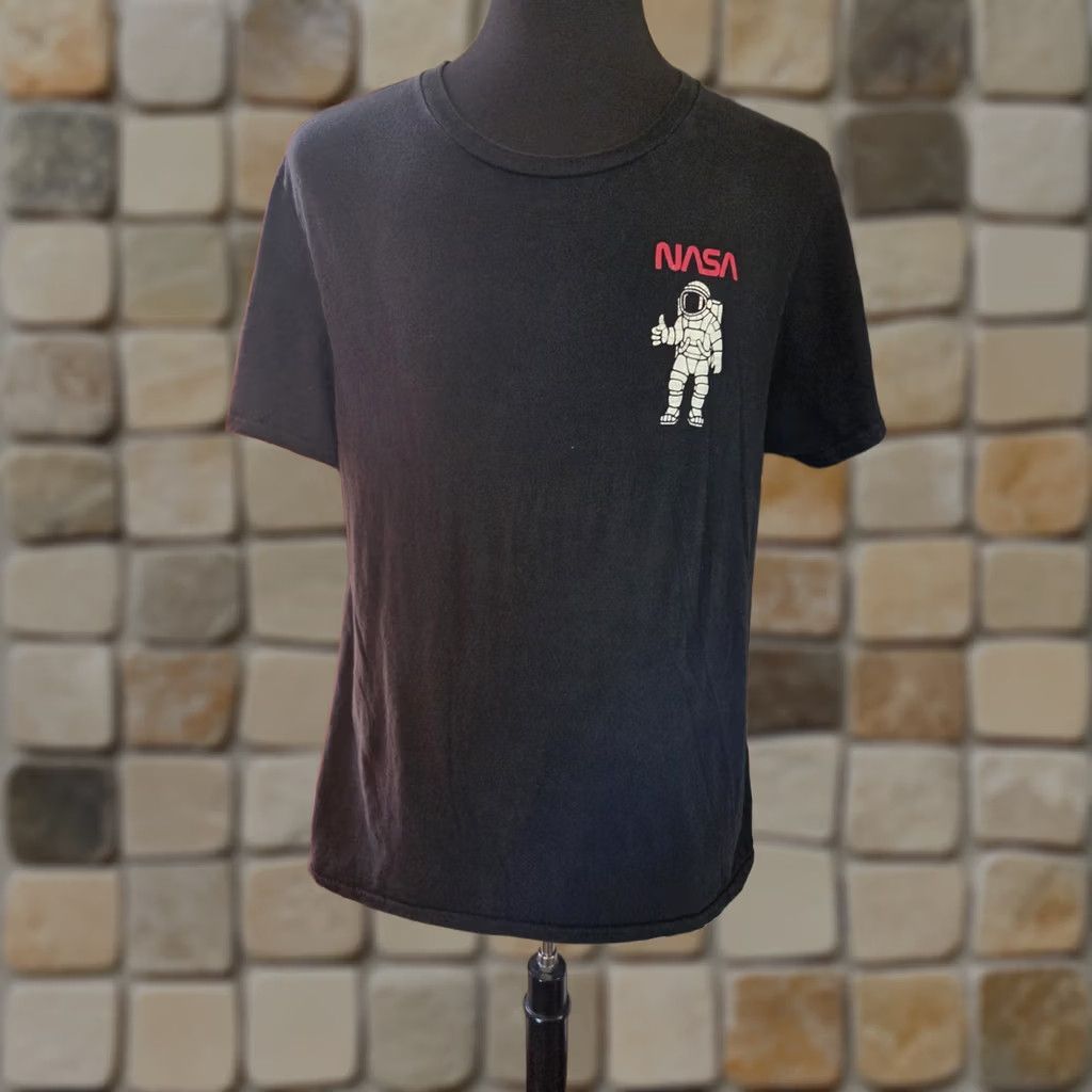 NASA Riot Society NASA Astronaut T-Shirt USA Made Black Tee Mens Large Size US L / EU 52-54 / 3 - 1 Thumbnail
