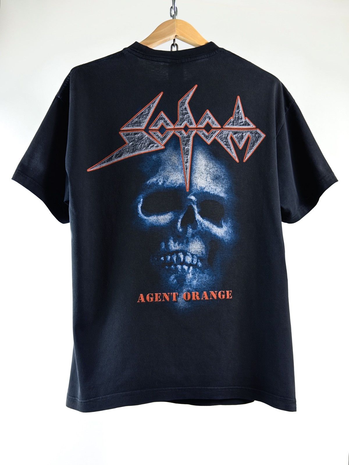 Band Tees 00s Vintage Sodom Agent Orange Thrash Metal Rock Tee T-Shirt Size US L / EU 52-54 / 3 - 2 Thumbnail