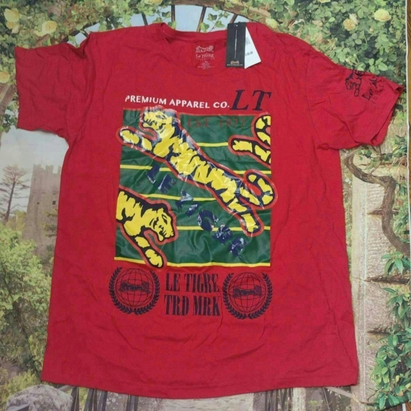 Le TIGRE Le tiger red Tshirt size XL Size US XL / EU 56 / 4 - 1 Thumbnail