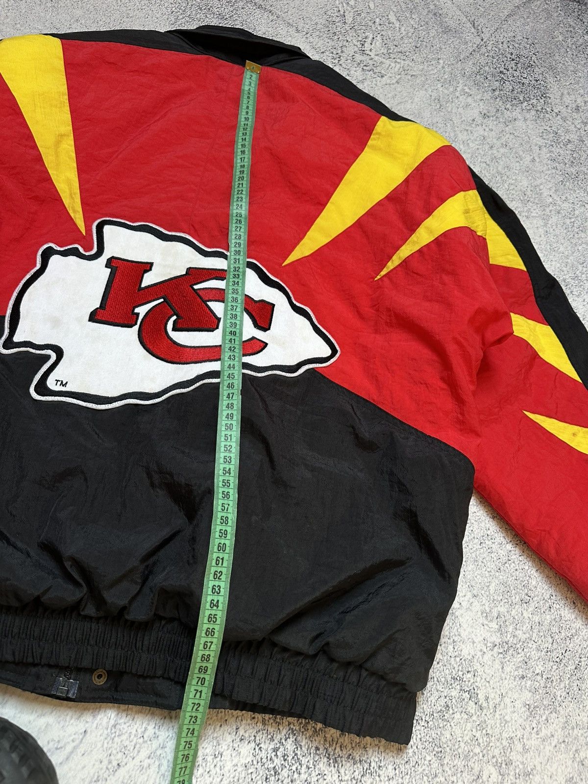 Apex One Vntg 80s NFL Kansas City Chiefs Pro Line by Apex One Jacket Size US M / EU 48-50 / 2 - 21 Thumbnail