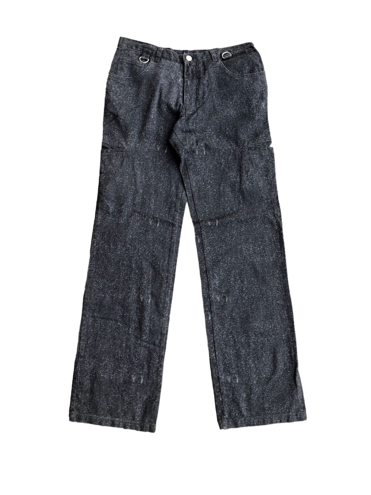 Japanese Brand 2000's slash number 3D back pocket cargo pants Size US 29 - 4 Thumbnail