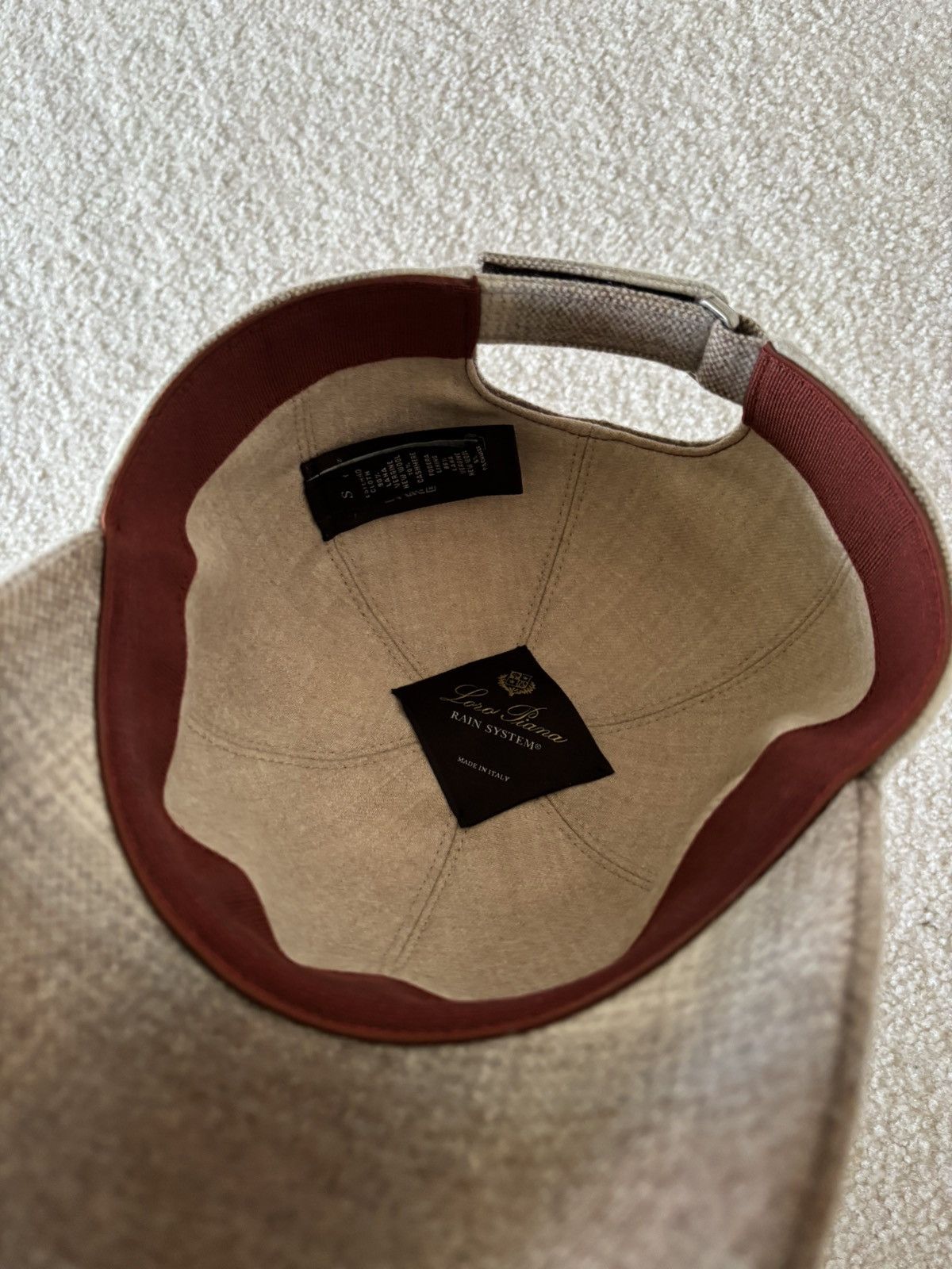 Loro Piana Cashmere baseball cap Size ONE SIZE - 5 Thumbnail