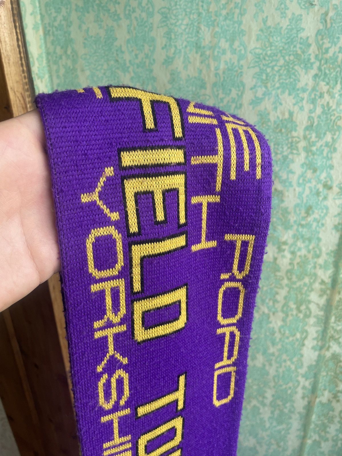 Vintage Vintage Huddersfield Town FC Pride of Yorkshire soccer scarf Size ONE SIZE - 6 Thumbnail