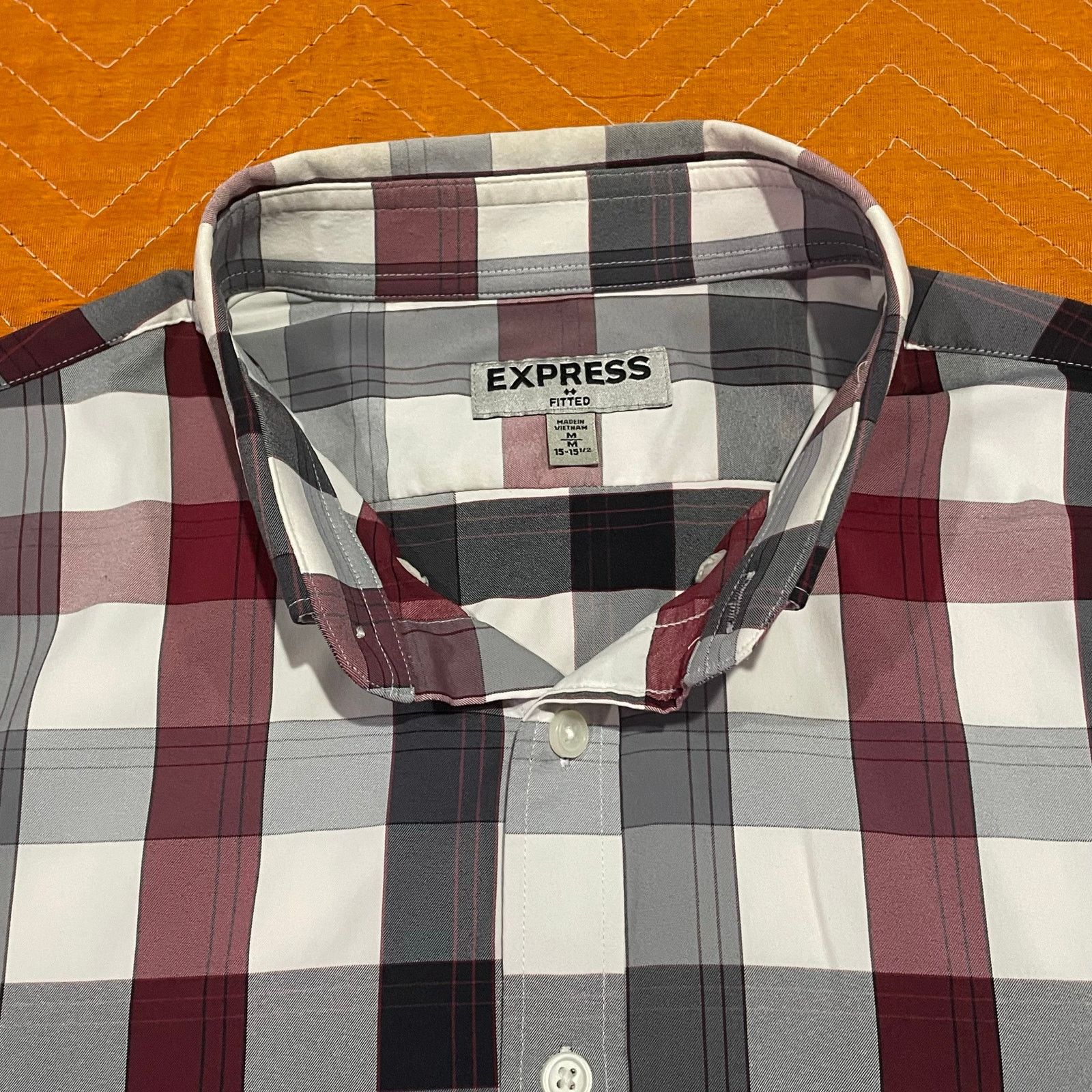 Express Express Dress Shirt Size US M / EU 48-50 / 2 - 3 Thumbnail