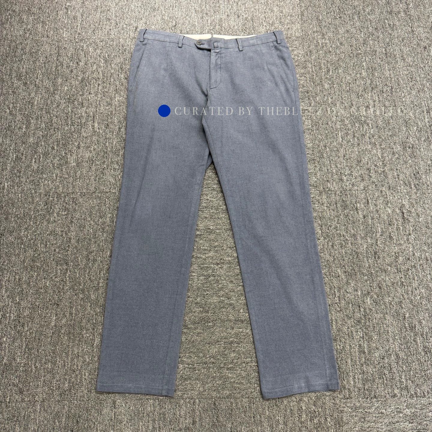 Loro Piana Contemporary Gray Chino Pants Size 34 Size US 34 / EU 50 - 1 Thumbnail