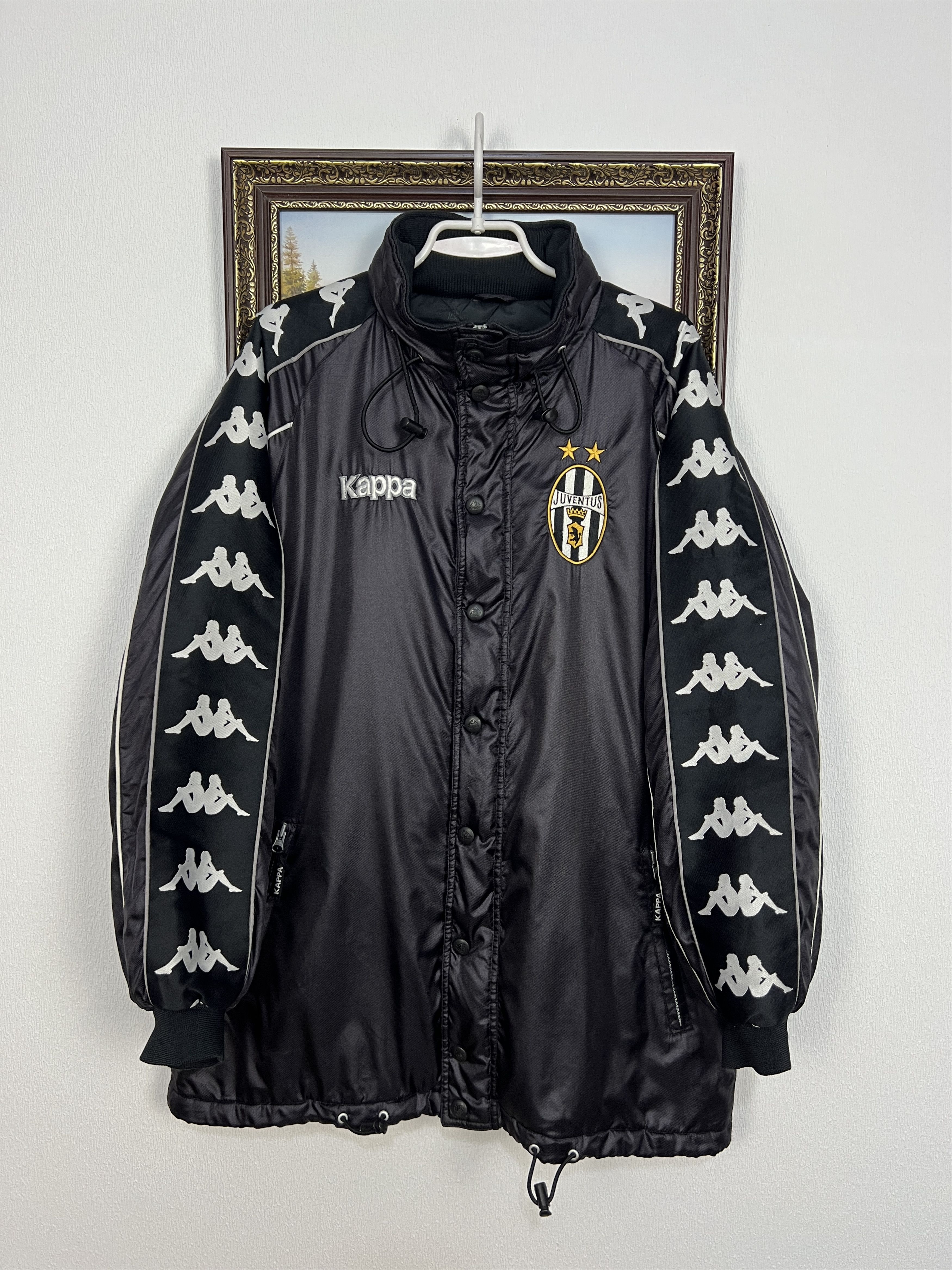 Kappa Vintage 90's Kappa Juventus Football Bomber Soccer Jacket Size US L / EU 52-54 / 3 - 1 Thumbnail