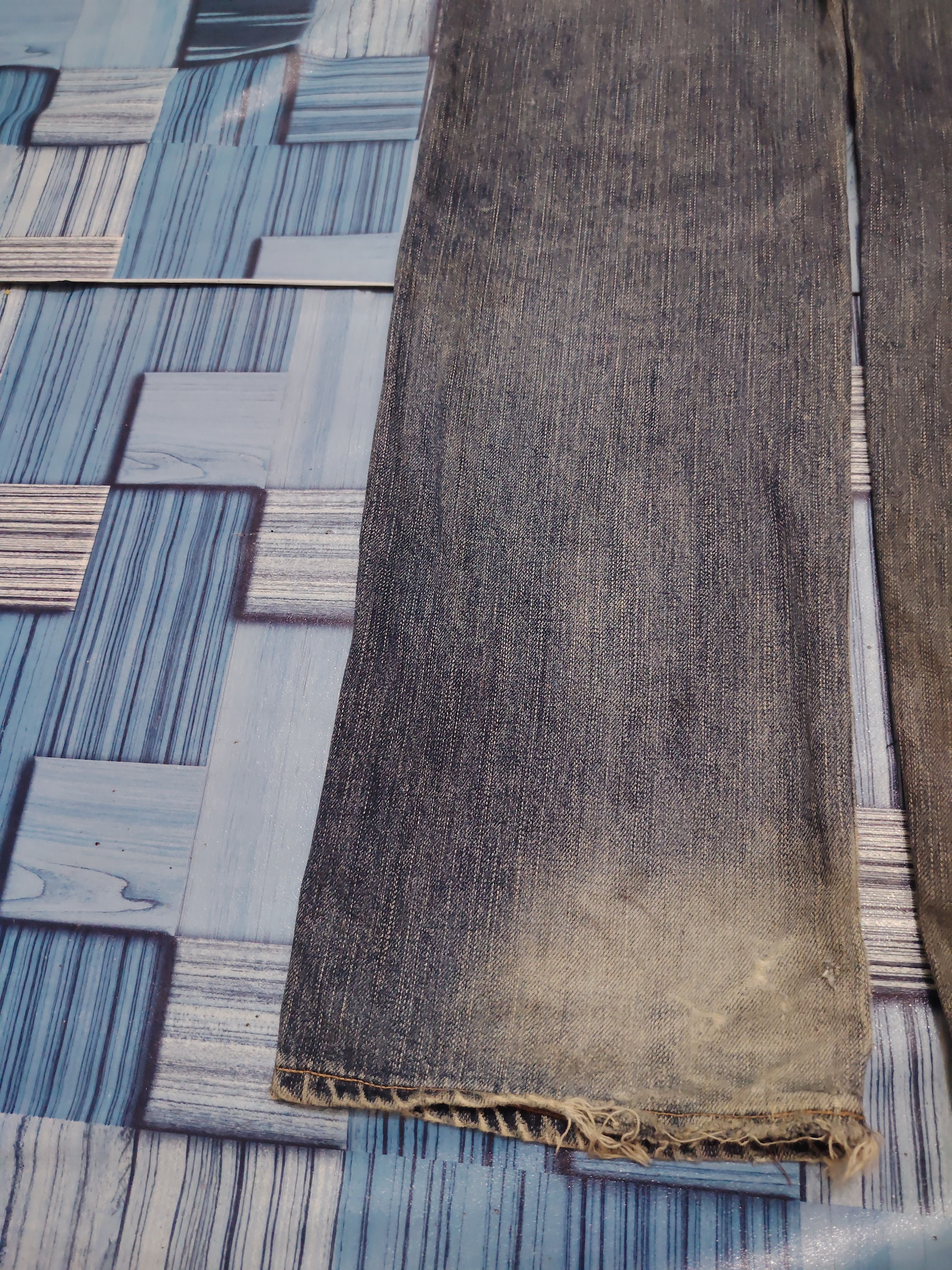 Kapital Edwin 505z Selvedge Jeans Distressed Flare Jeans Size US 33 - 22 Thumbnail