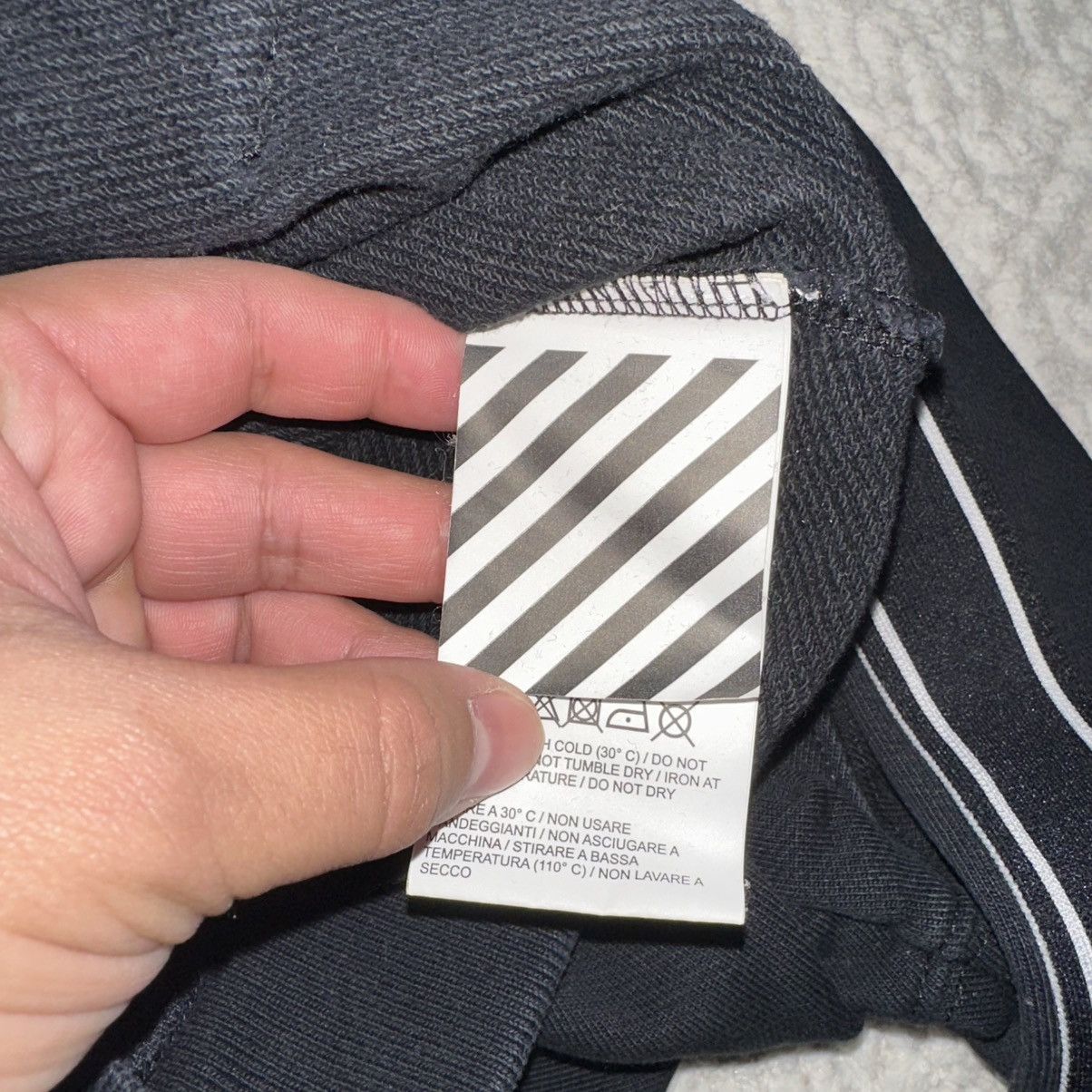 Off-White Off White “Stripe” Zip Up Hoodie Sweatshirt Size US S / EU 44-46 / 1 - 5 Thumbnail