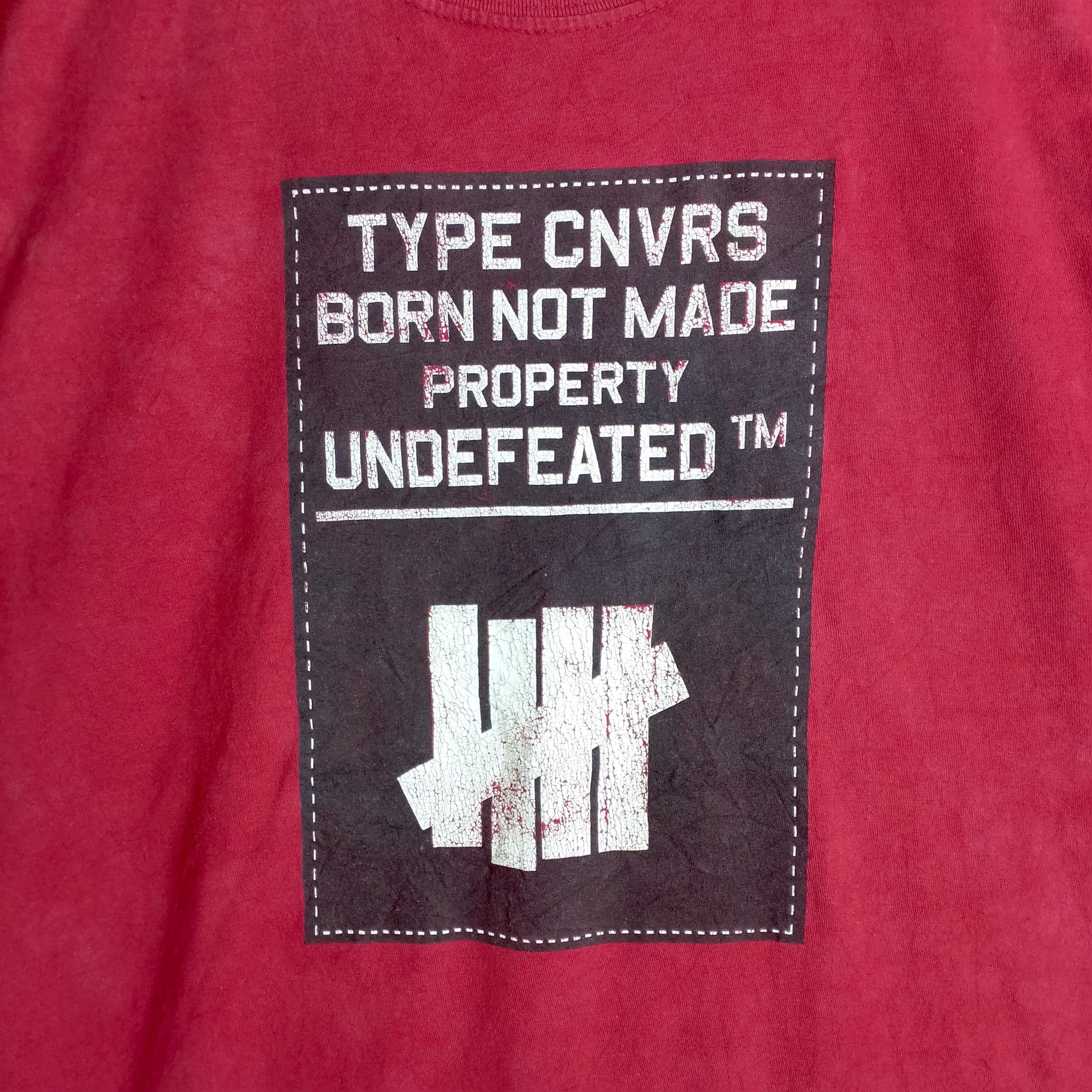 Converse × Undefeated Converse x Undefeated Tee Size US L / EU 52-54 / 3 - 3 Thumbnail