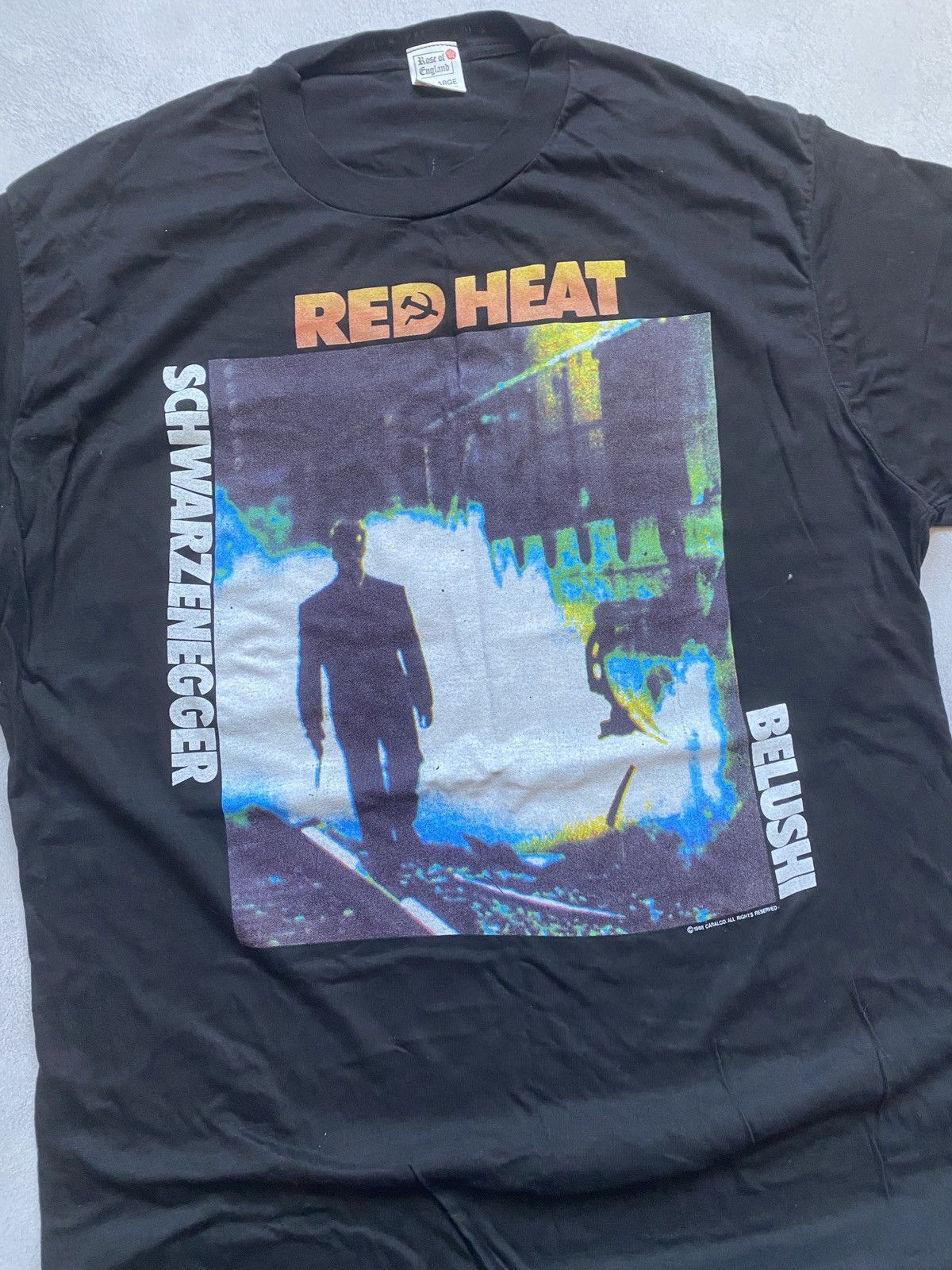 Vintage Vintage red heat schwarznegger Size US XL / EU 56 / 4 - 2 Thumbnail