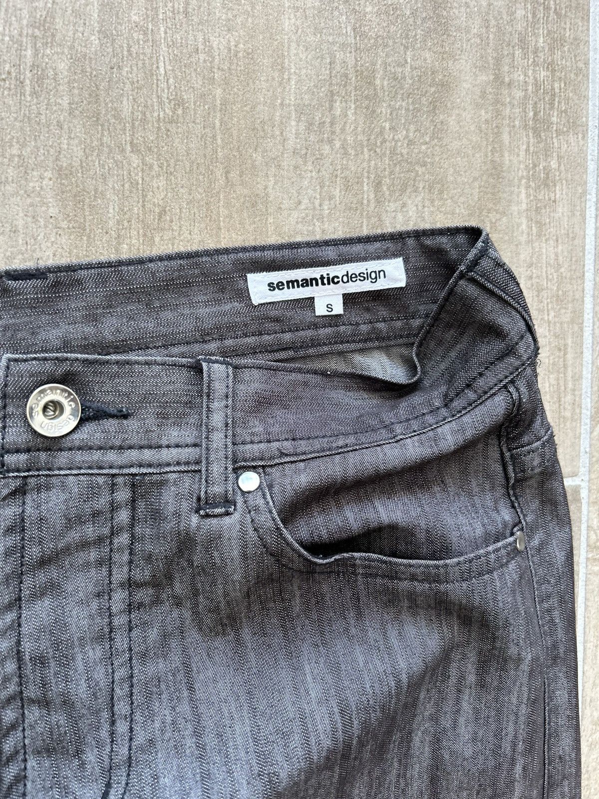 semanticdesign Semantic design glitter wash grey pants Size US 30 / EU 46 - 5 Thumbnail