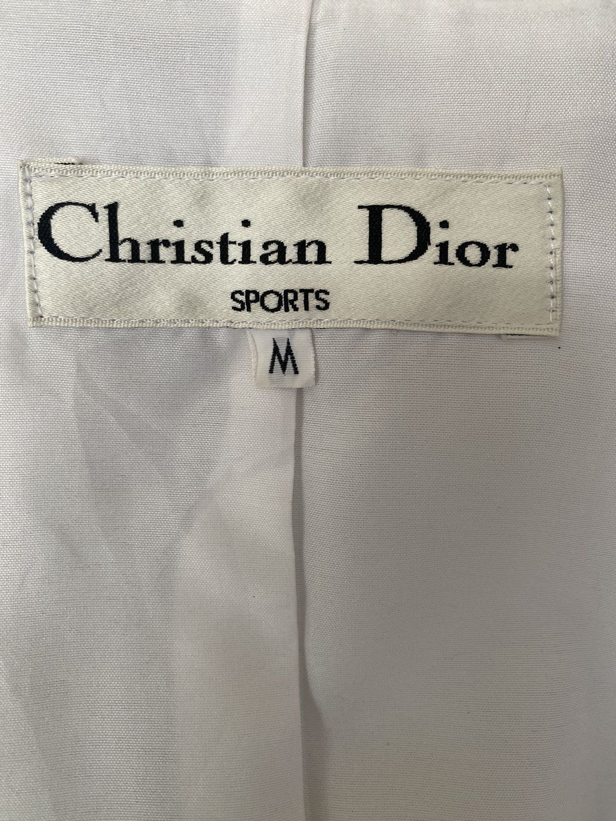 Dior Christion Dior Sports Quilted Button Jacket (M) Size M / US 6-8 / IT 42-44 - 10 Thumbnail