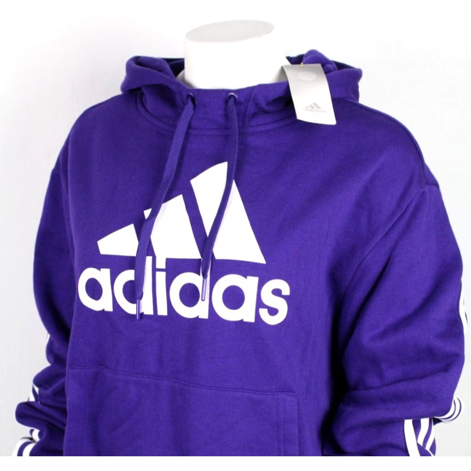 Adidas Adidas Women's Hoodie Fashion Pullover Small Team Purple AWF2181 Size S / US 4 / IT 40 - 4 Thumbnail