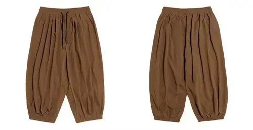 Japanese Brand 20SS Indigo Union Japan Brown Relaxed Fit Worker Pants Size US 31 - 4 Thumbnail