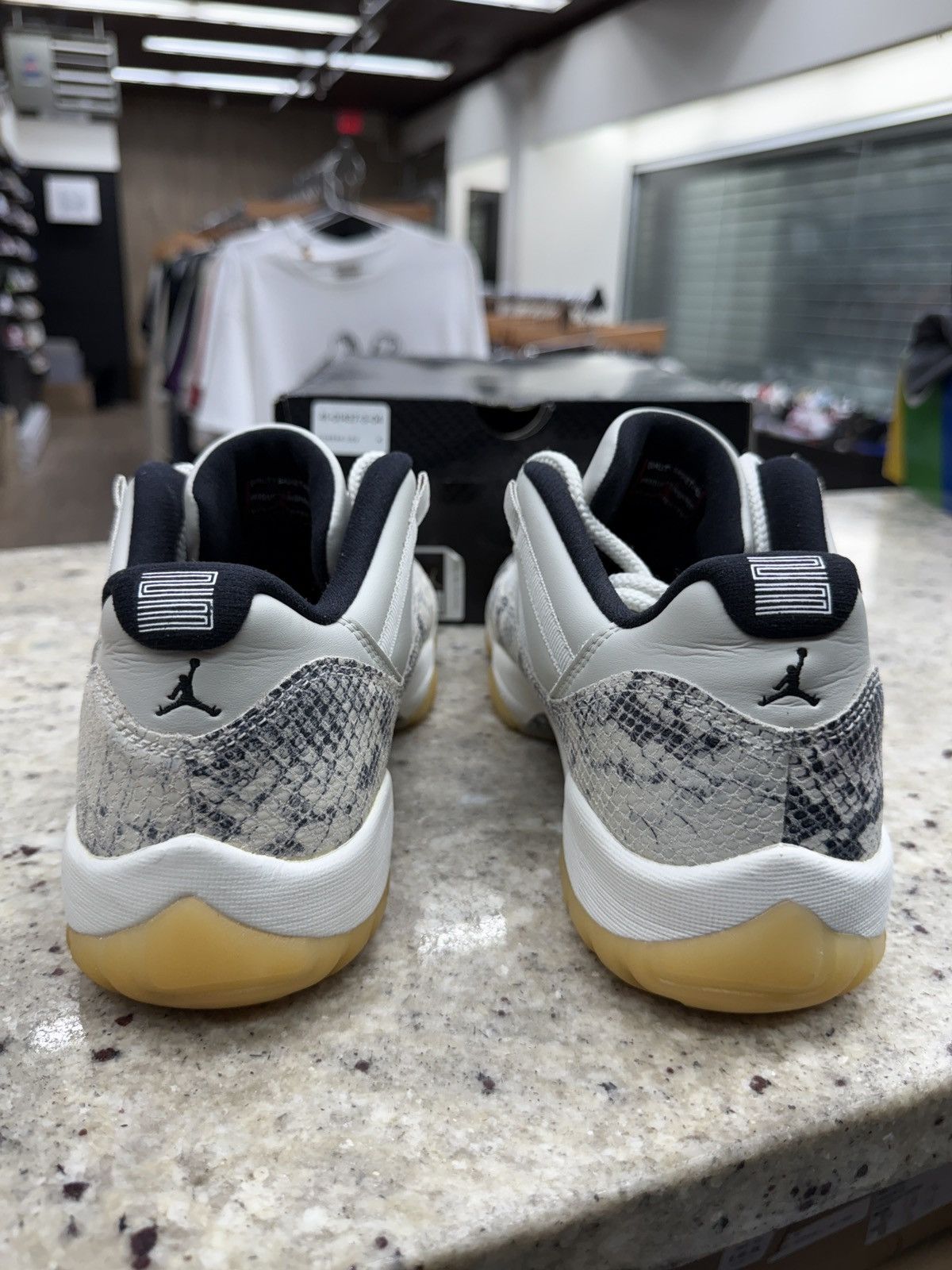 Jordan Brand Jordan 11 Retro Low Snake Light Bone Size US 10 / EU 43 - 4 Thumbnail