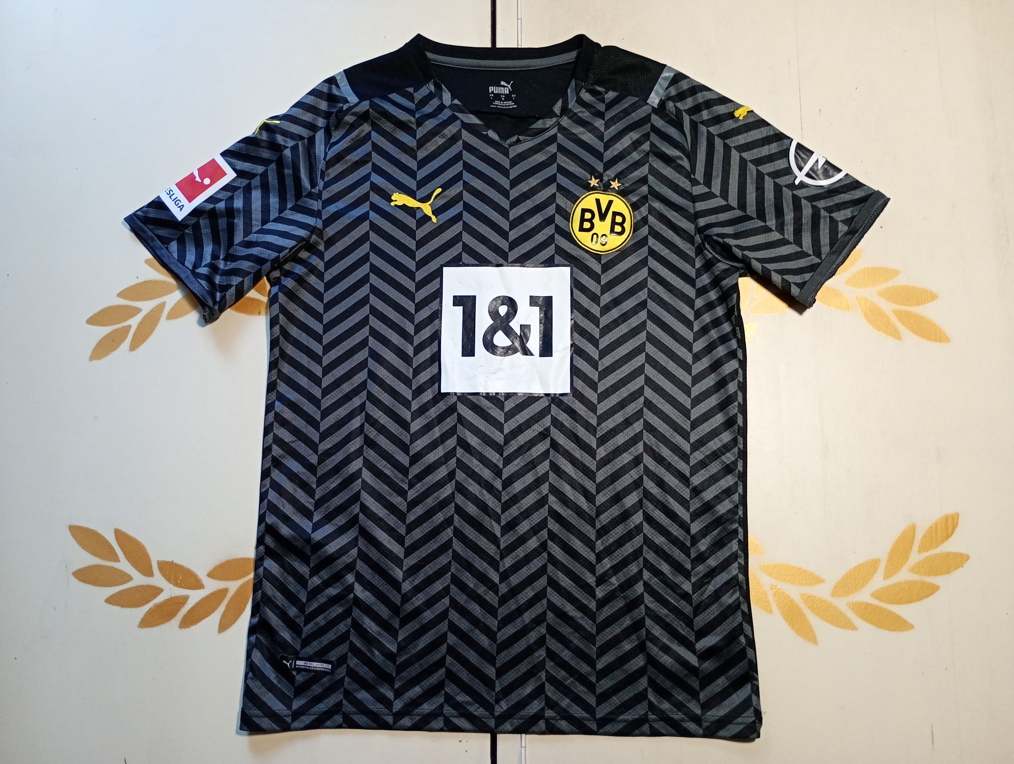 Puma Puma Borussia Dortmund Jersey 22 Bellingham 2021-2022 Size US L / EU 52-54 / 3 - 1 Thumbnail