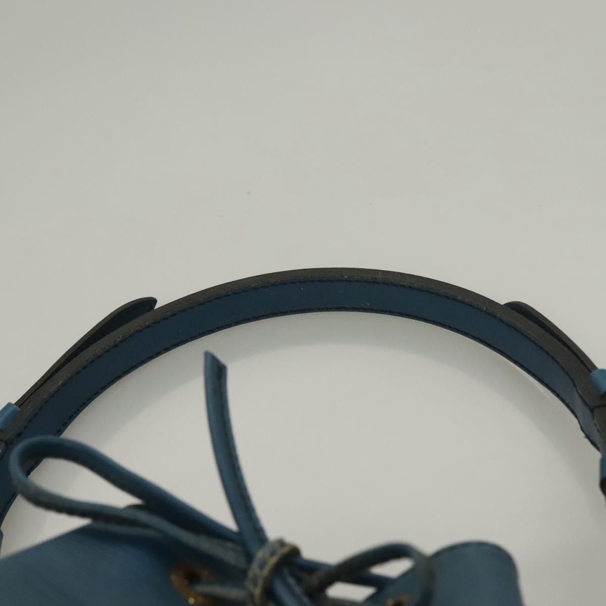 Louis Vuitton LOUIS VUITTON Epi Petit Noe Shoulder Bag Blue M44105 Size ONE SIZE - 8 Thumbnail