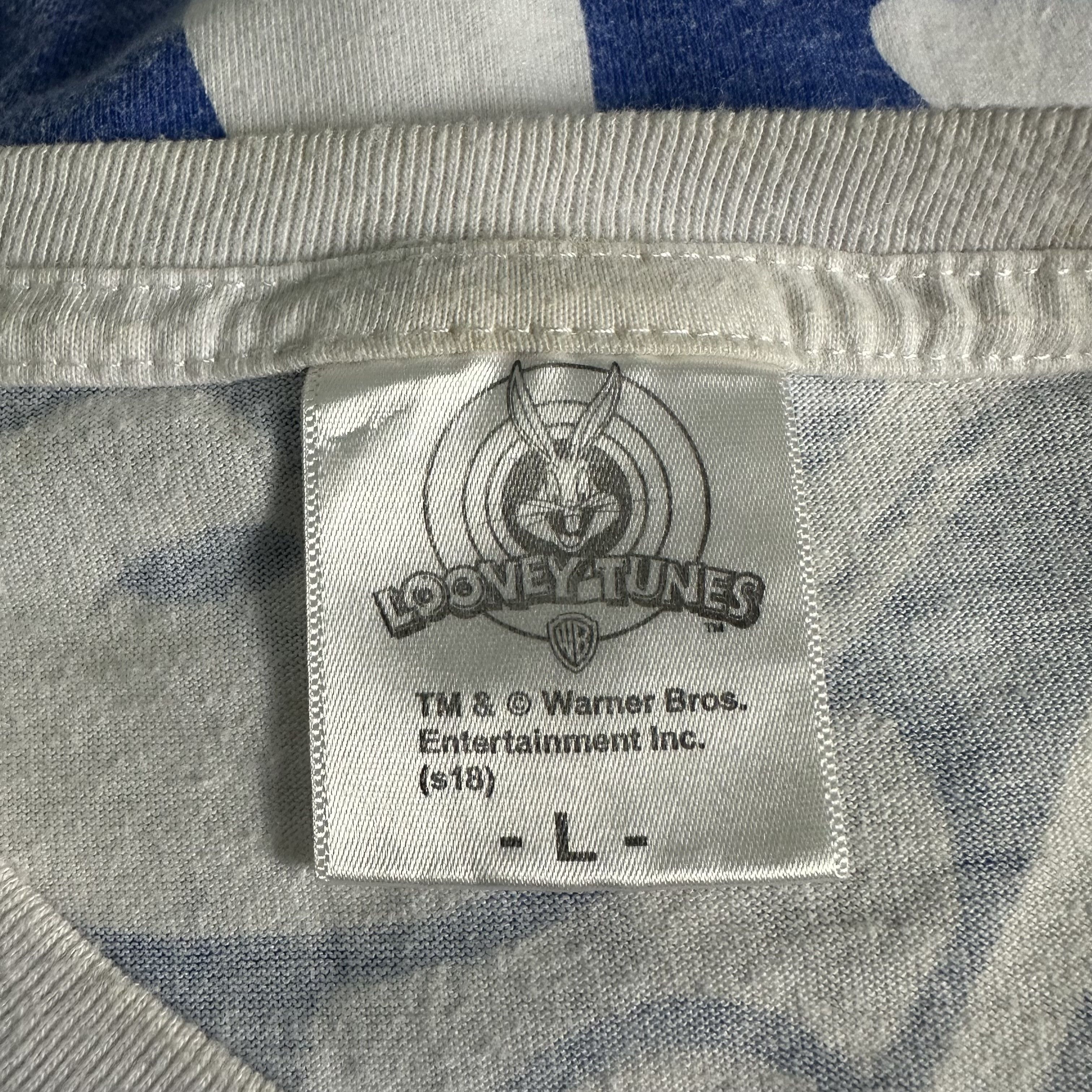 Warner Bros 🔥RARE🔥Vtg Daffy Duck Looney Tunes Warner Bros OVP T-shirt Size US L / EU 52-54 / 3 - 5 Thumbnail