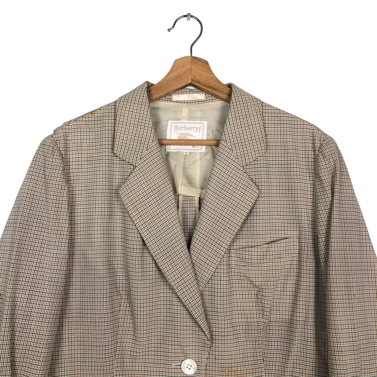Burberry 🔥90’s Vintage Burberrys Nova Check Design Double Breast Size US M / EU 48-50 / 2 - 3 Thumbnail