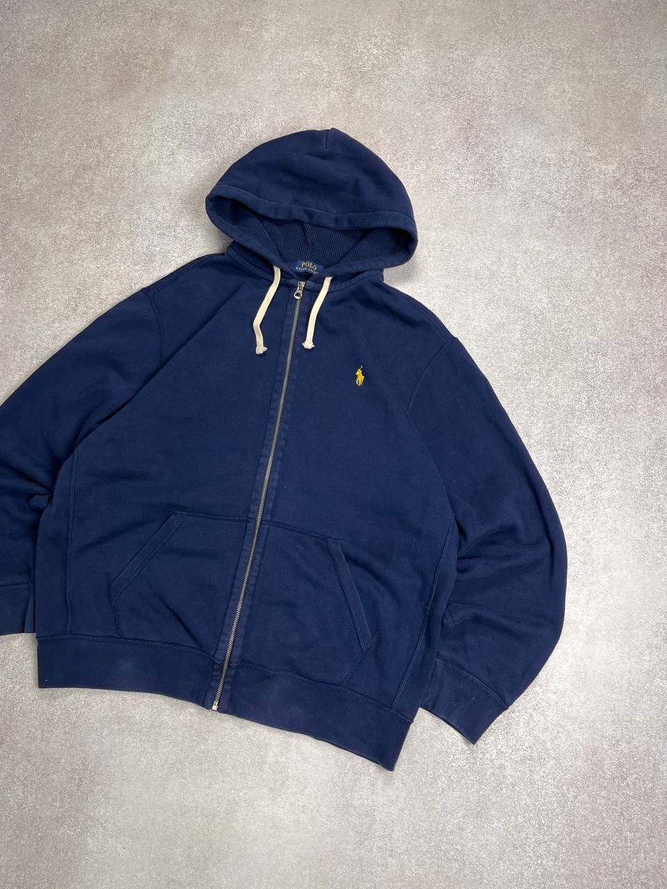 Polo Ralph Lauren Vintage Polo Ralph Lauren Boxy Zip Hoodie Y2K XL Rap Size US XL / EU 56 / 4 - 2 Thumbnail