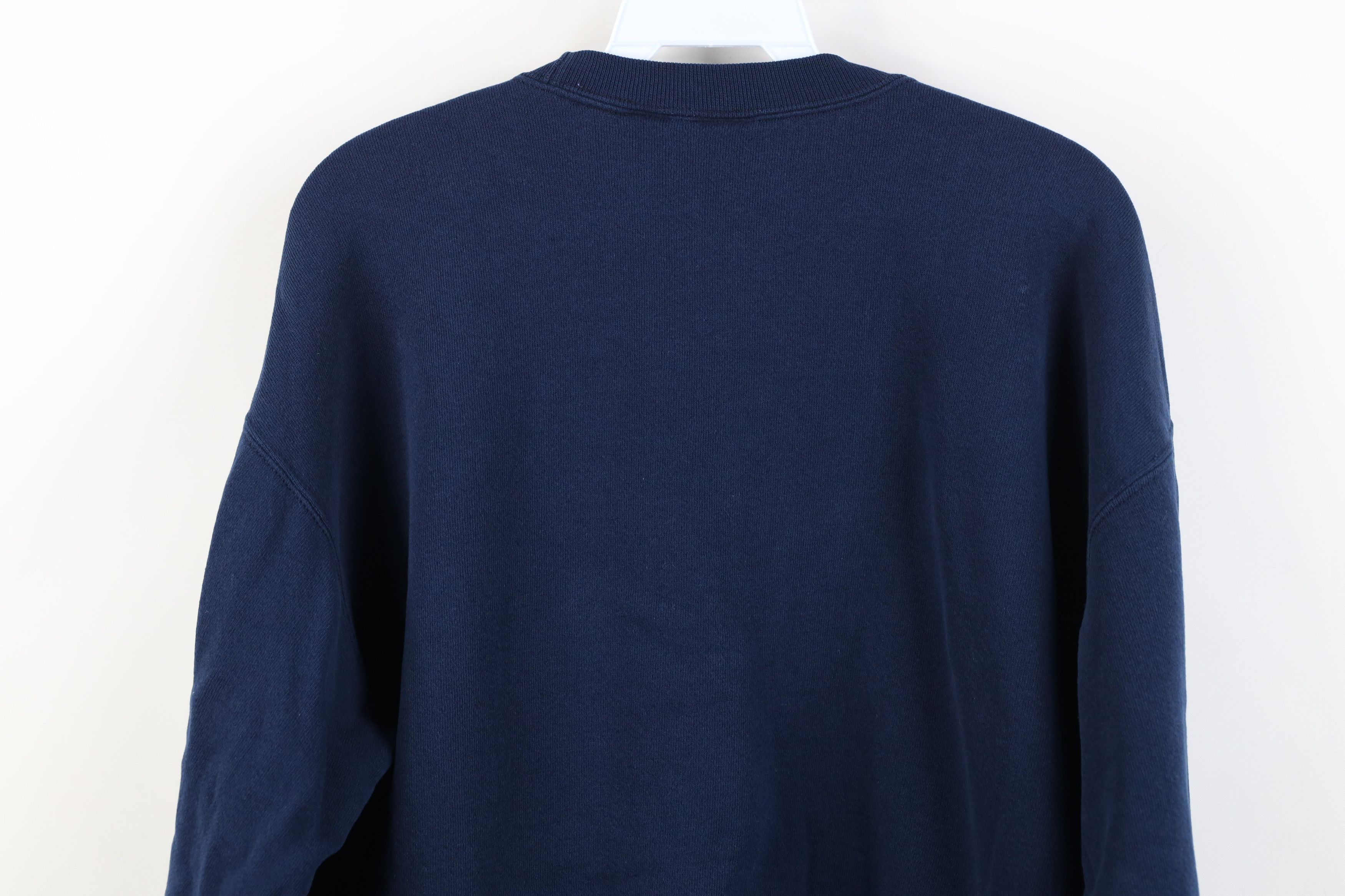 Vintage Vintage 90s University of North Carolina Sweatshirt Blue USA Size US L / EU 52-54 / 3 - 10 Thumbnail