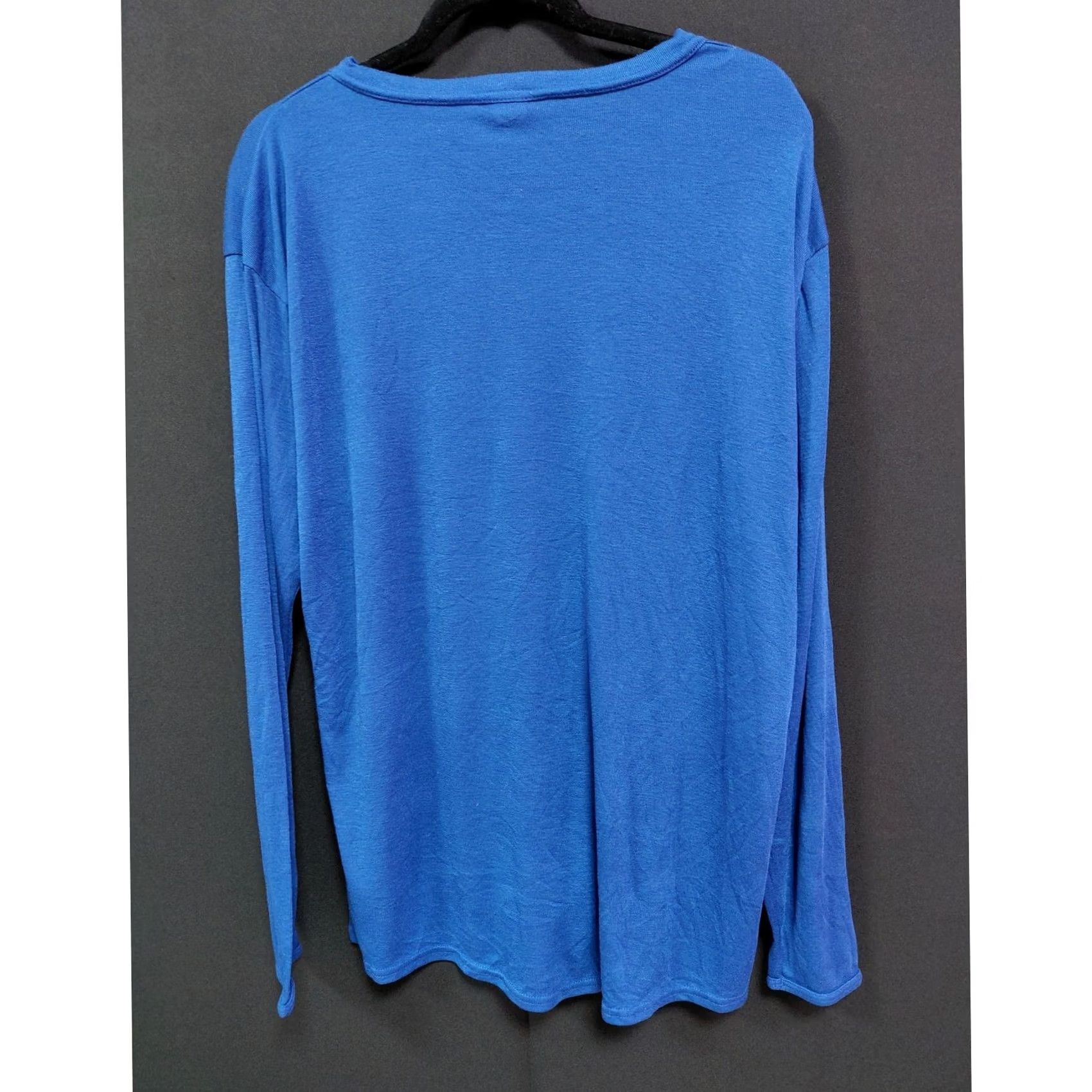 Patagonia Patagonia Capilene Blue Long Sleeve Top Solid Knit Men Size XL Size US XL / EU 56 / 4 - 2 Thumbnail