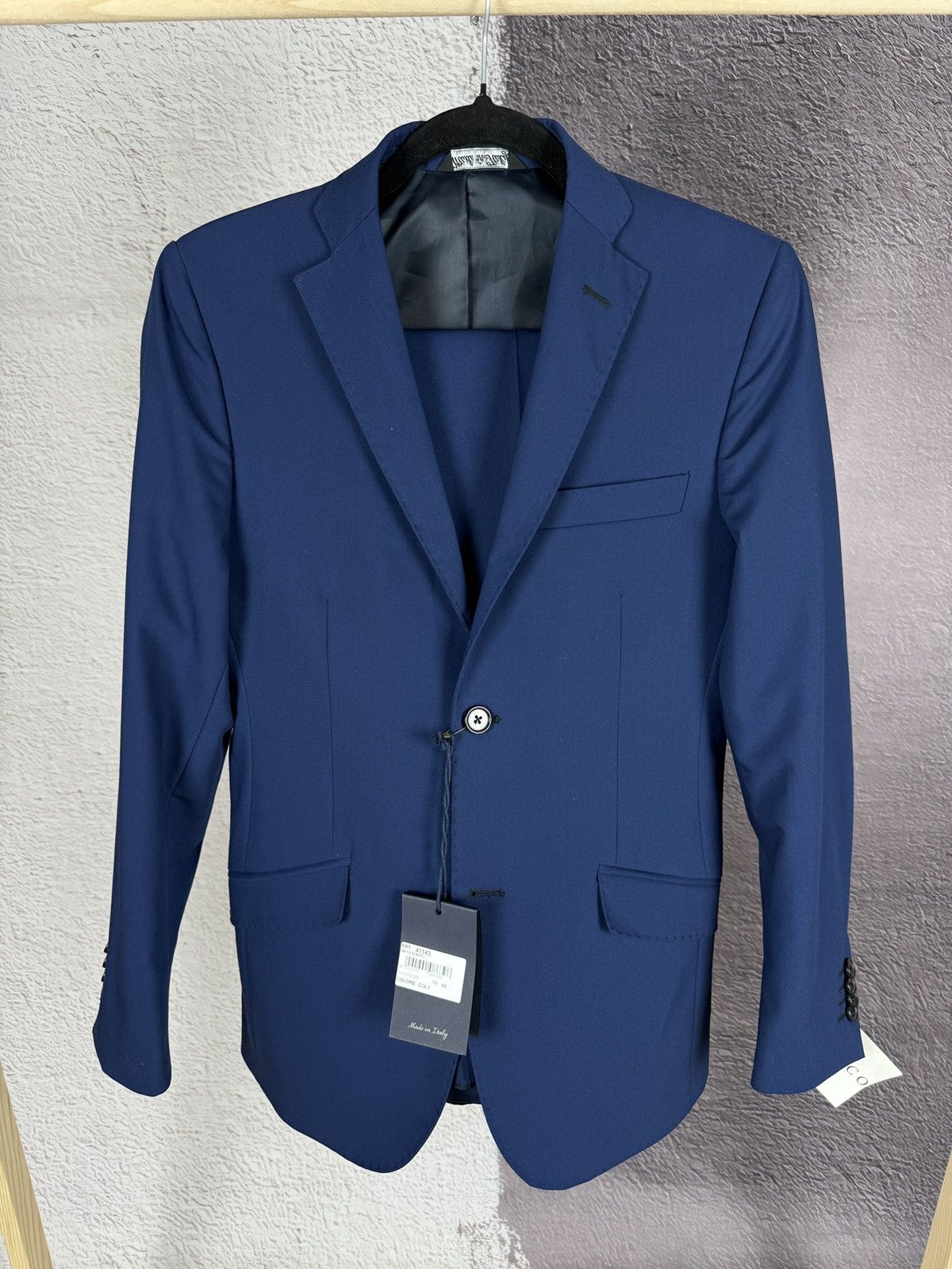 Other P. Langella Bottega italiana blue 2 button Slim suit 2 pcs Size 34R - 2 Thumbnail