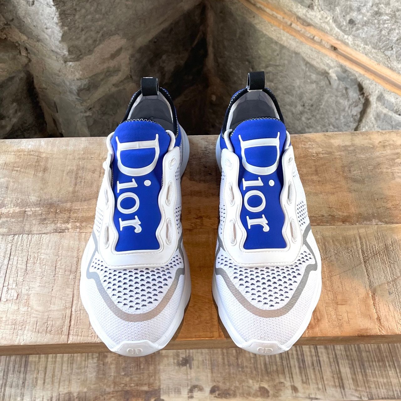 Dior Dior Homme B21 Neo White Blue Sneakers Size US 7 / EU 40 - 2 Thumbnail