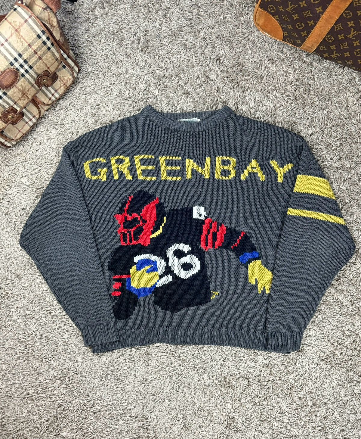 Japanese Brand × Vintage Vintage sweater Rugby 90s original sportswear casual item Size US L / EU 52-54 / 3 - 2 Thumbnail