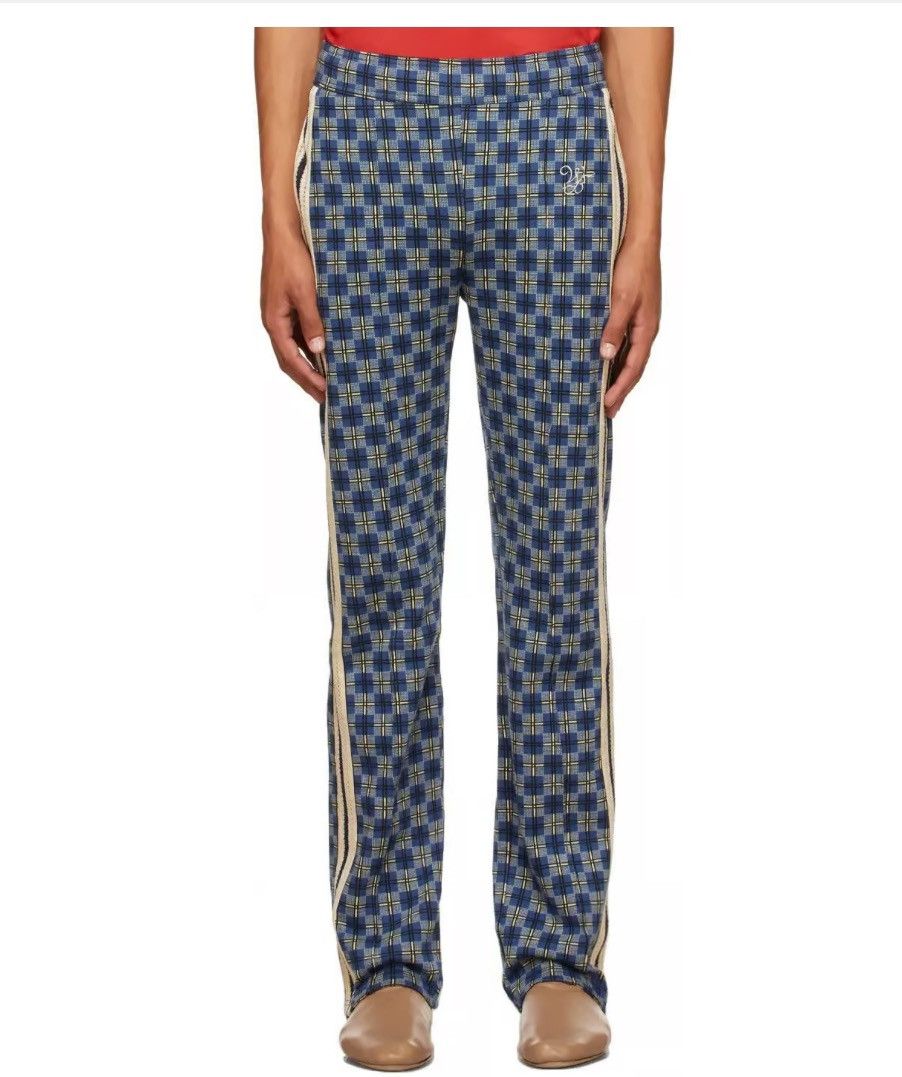 Wales Bonner London Jacquard-Knit Trackpants