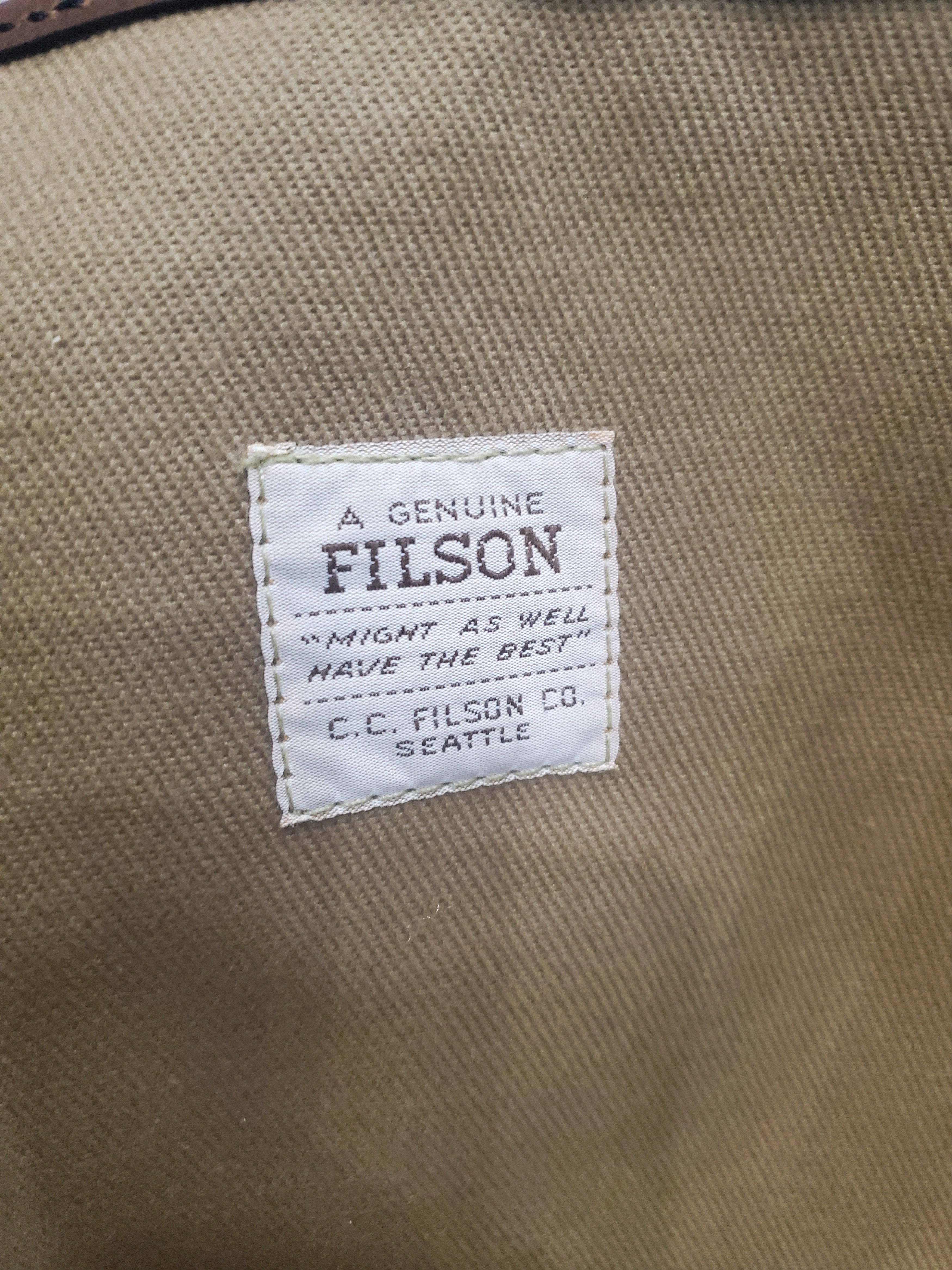 Filson Filson Vintage Pullman Carry On Bag Size ONE SIZE - 4 Thumbnail