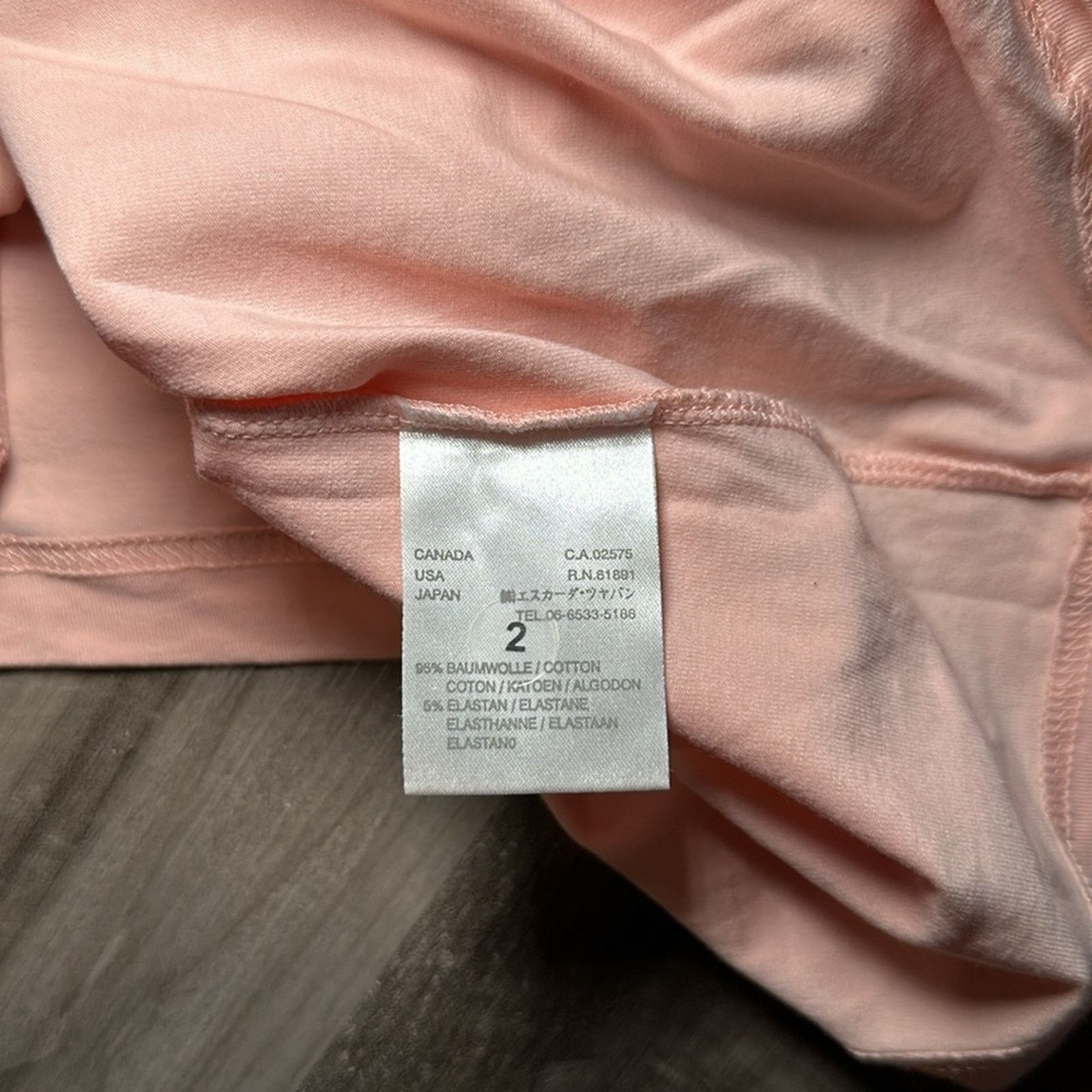 Escada Escada Sport V-Neck Stretch Tee - Large Size L / US 10 / IT 46 - 5 Thumbnail