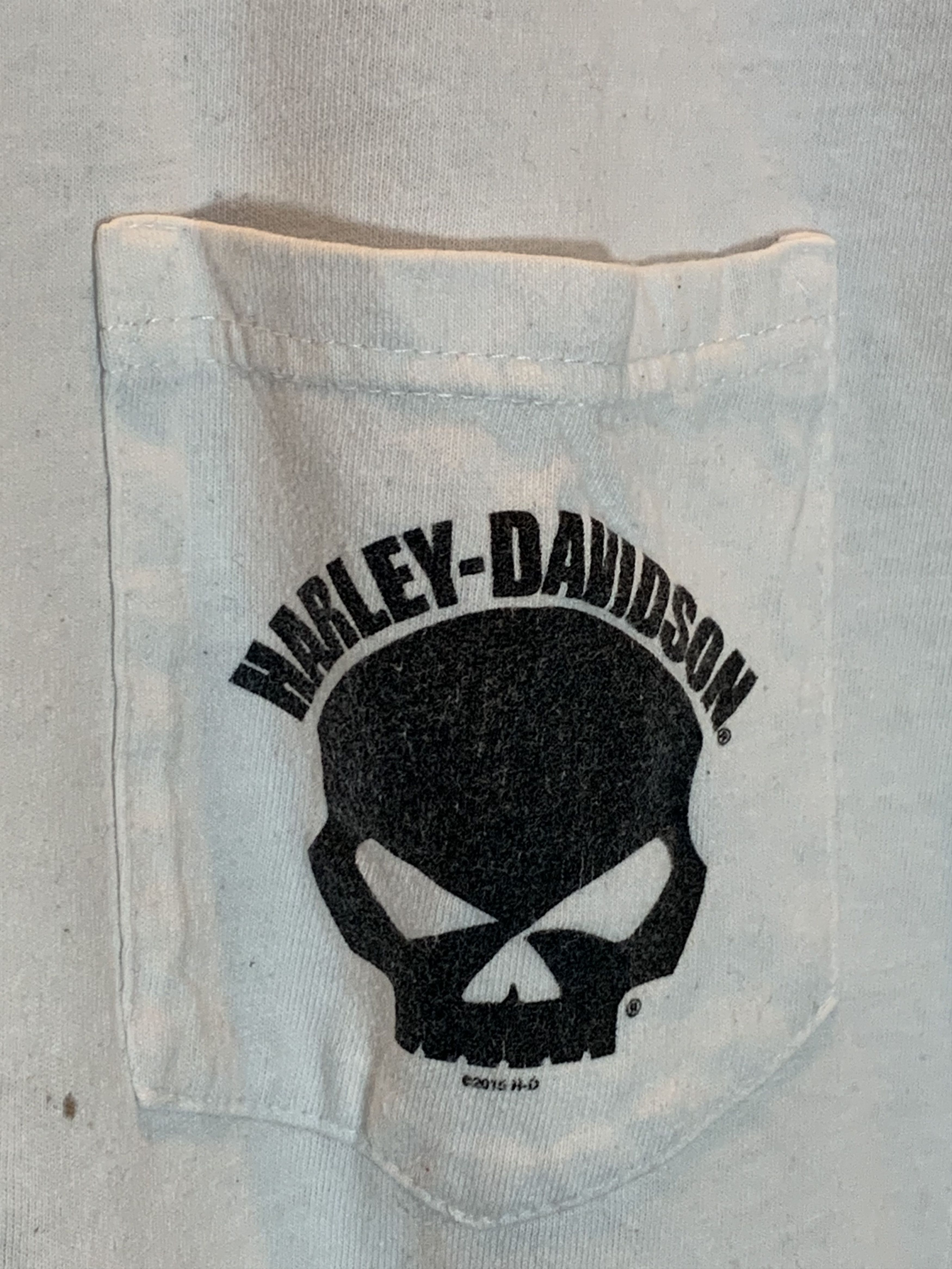 Harley Davidson *RARE* Harley Davidson Skull Pocket Sonoma County Tank Top Size US XXL / EU 58 / 5 - 5 Thumbnail