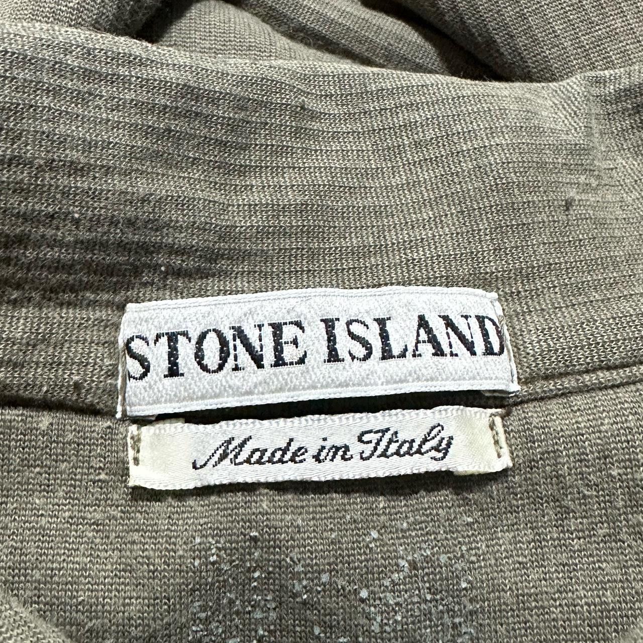 Stone Island Stone Island Pullover Long Sleeved Polo Shirt S/S 1995 Size US L / EU 52-54 / 3 - 4 Thumbnail