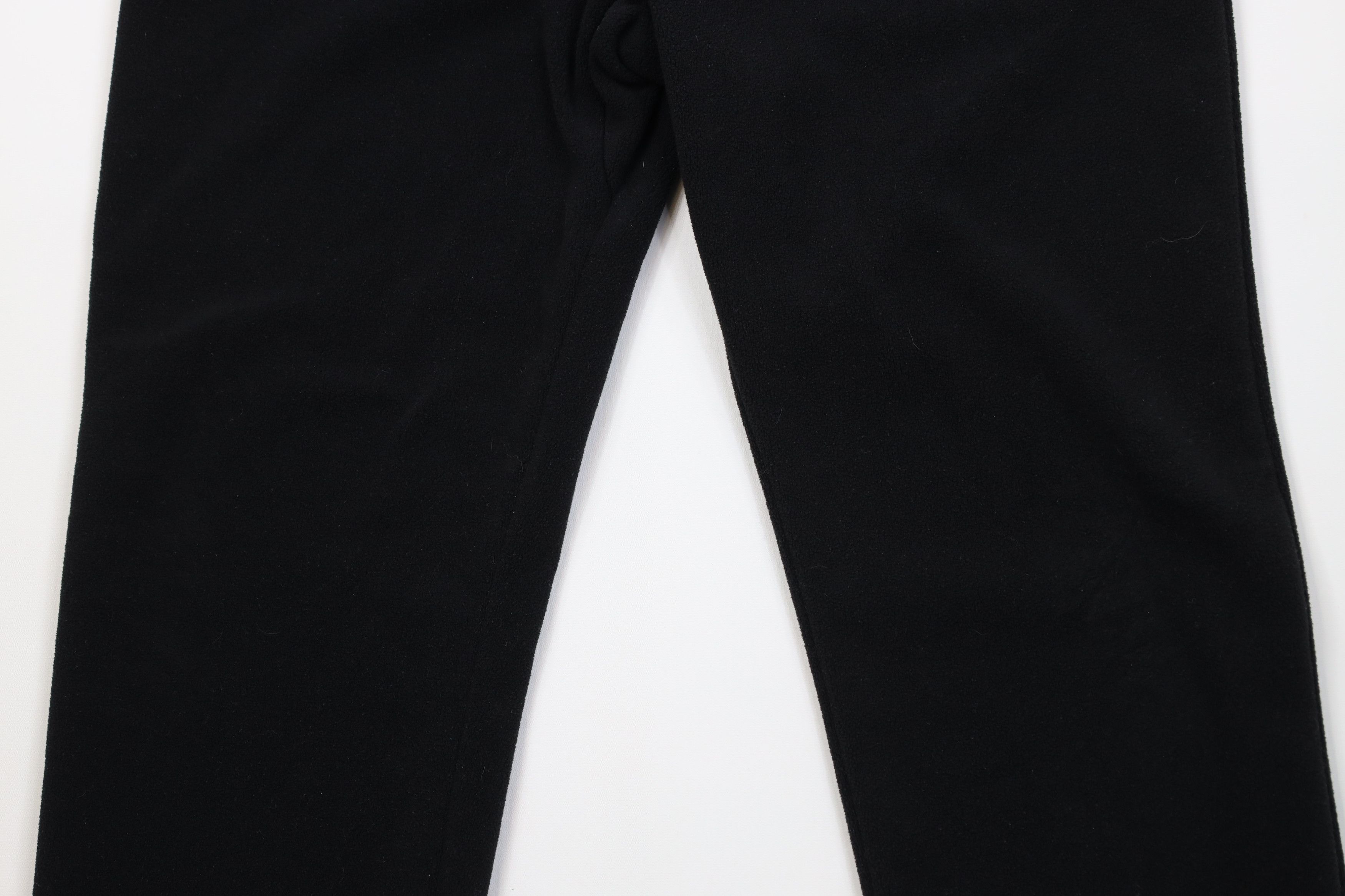 Vintage Vintage 90s Streetwear Fleece Sweatpants Joggers Black Size US 38 / EU 54 - 3 Thumbnail