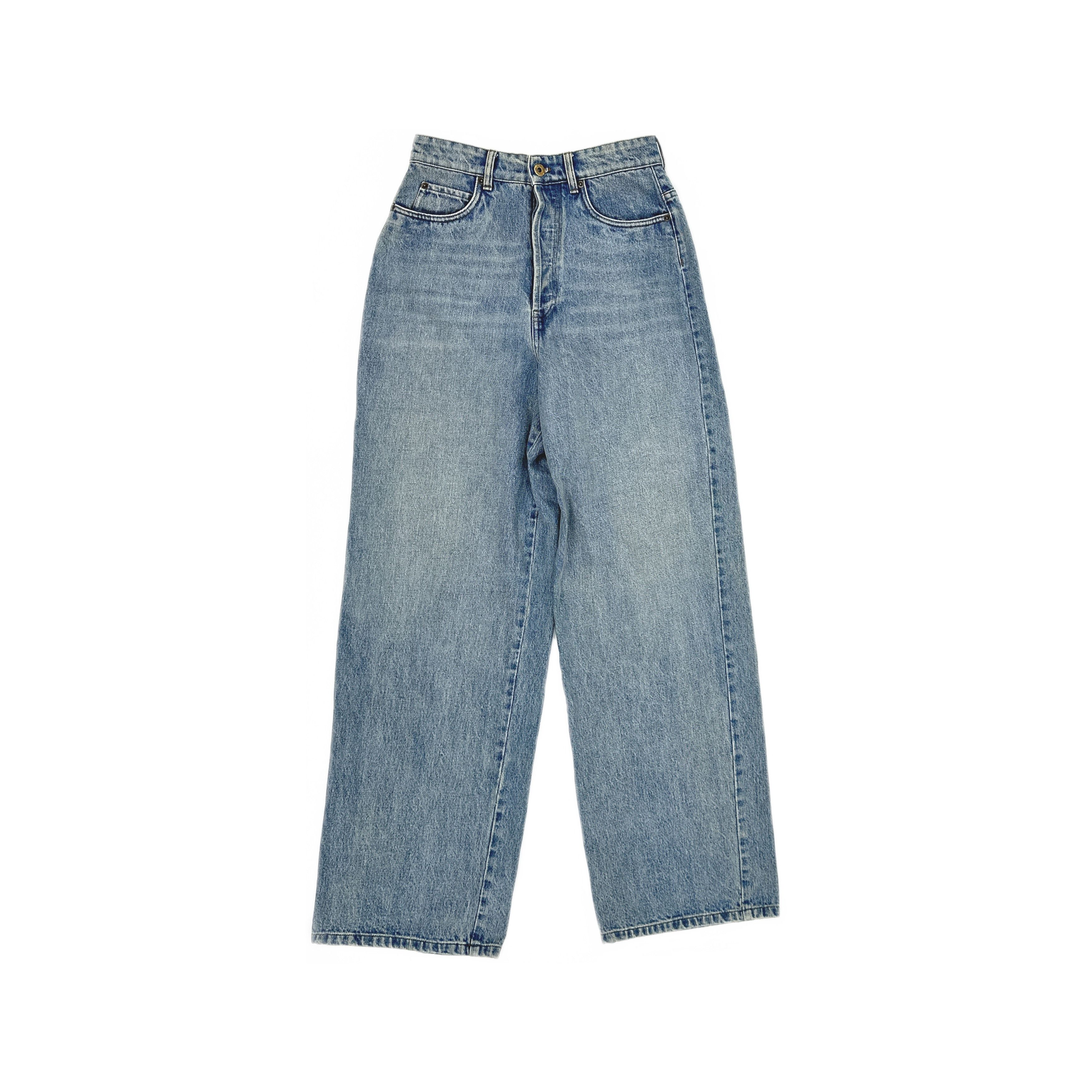 Miu Miu Miu Miu Light Wash Jeans Size 25 Size 25" / US 0 / IT 36 - 1 Thumbnail
