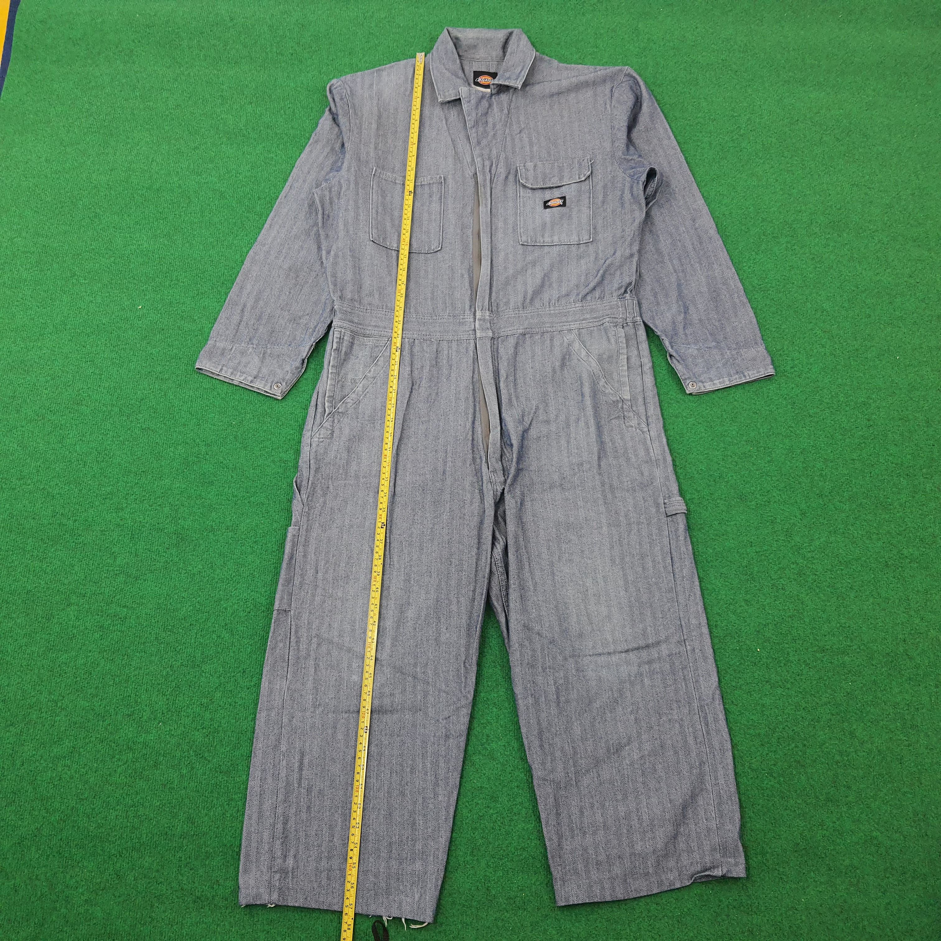 Dickies × Stussy × Vintage Vintage Dickies x Custom Stussy Logo Coverall Size US L / EU 52-54 / 3 - 5 Thumbnail