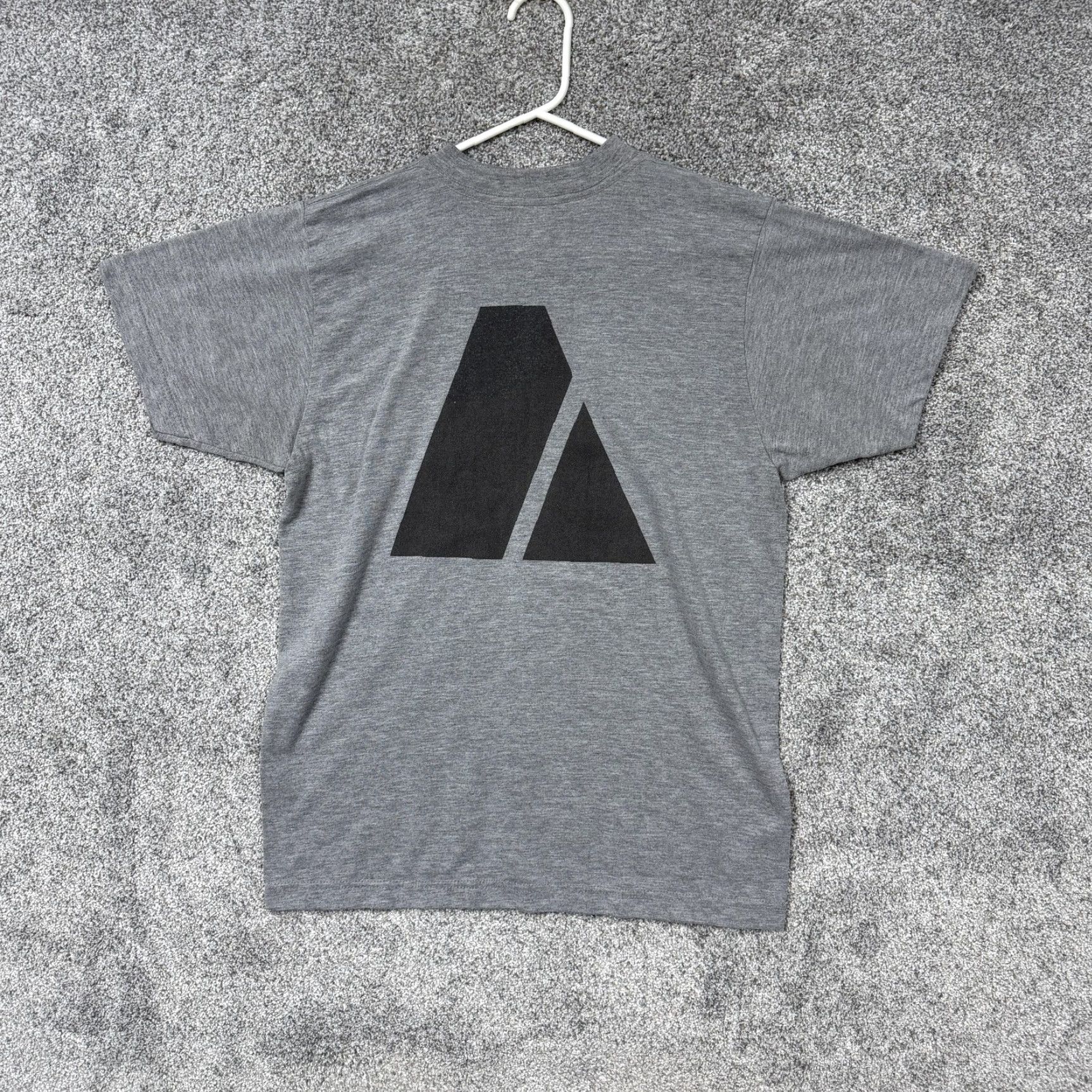 Vintage US Army Shirt Mens Small Gray Graphic Print Crew Neck Short Sleeve T-Shirt Military Training uniforms Size US S / EU 44-46 / 1 - 6 Thumbnail