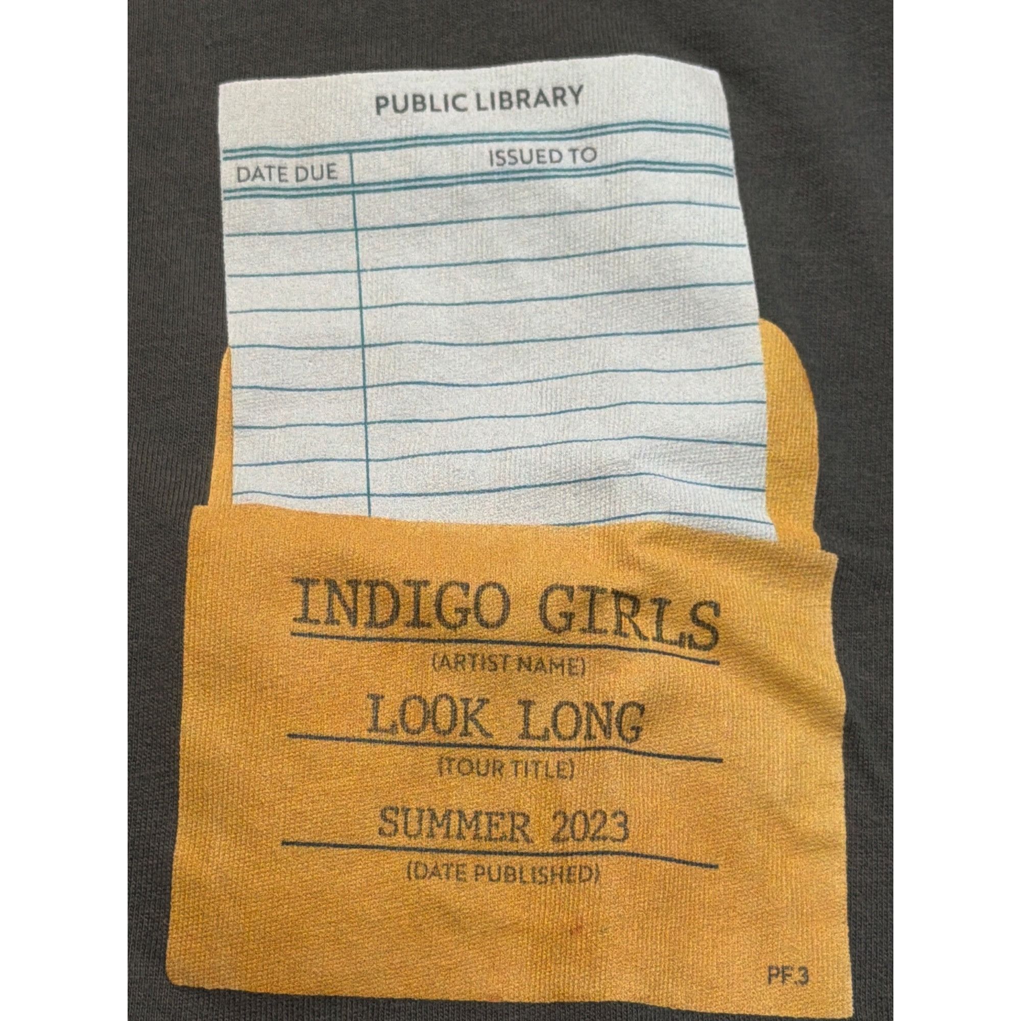 Other RARE Indigo Girls Look Long Banned Books Concert Tour Shirt Size M / US 6-8 / IT 42-44 - 2 Thumbnail