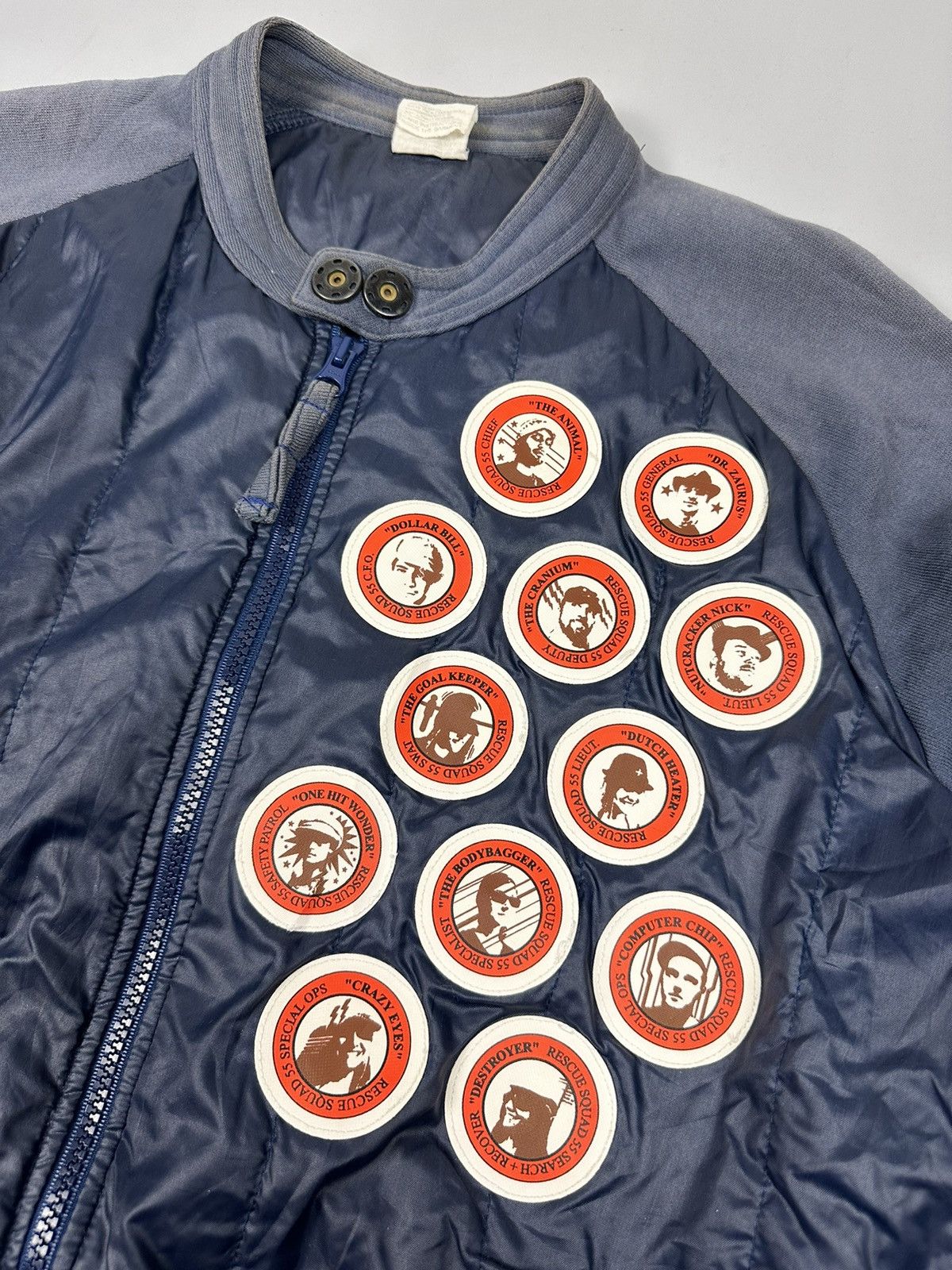 Diesel 🔥Rare🔥Vintage 55 DSL Diesel Special Rescue Squad Bomber Size US S / EU 44-46 / 1 - 5 Thumbnail