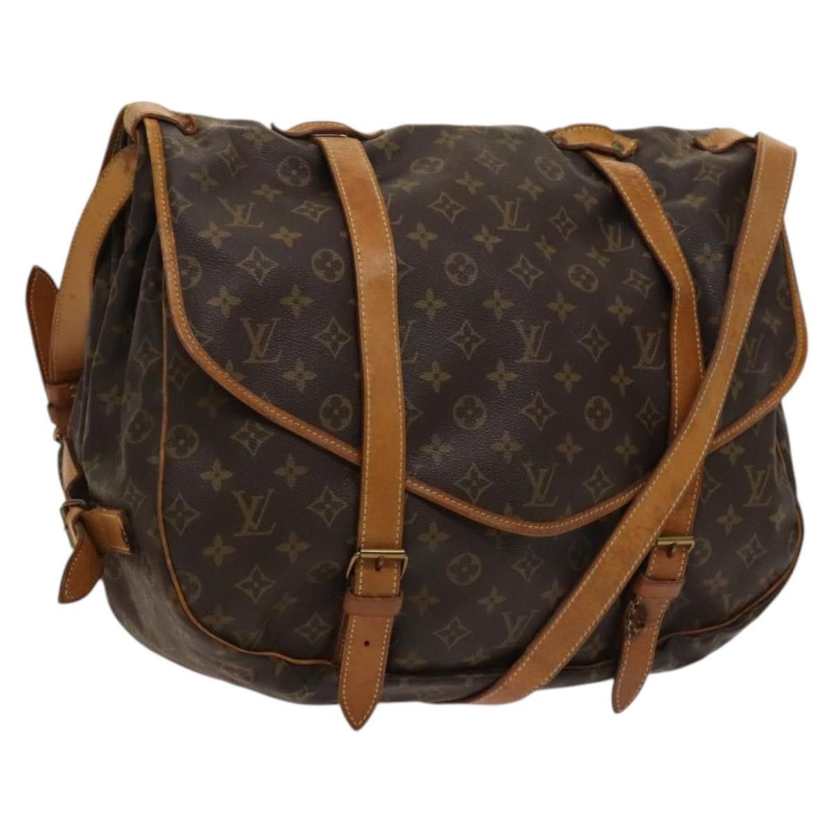 Louis Vuitton Monogram Saumur 43 Shoulder Bag M42252 Lv Auth 121817, Women's