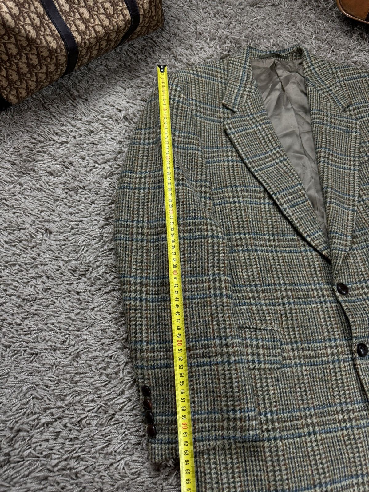 Harris Tweed × Vintage Vintage wool blazer Harris Tweed 90s original luxury item Size 48L - 7 Thumbnail