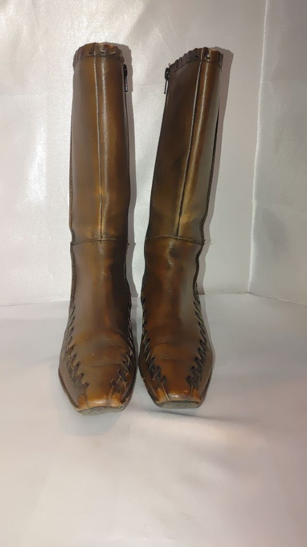Pinko Pikolinos Whip Stitch Naturellement Boots Size 38 Size US 7.5 / IT 37.5 - 5 Thumbnail