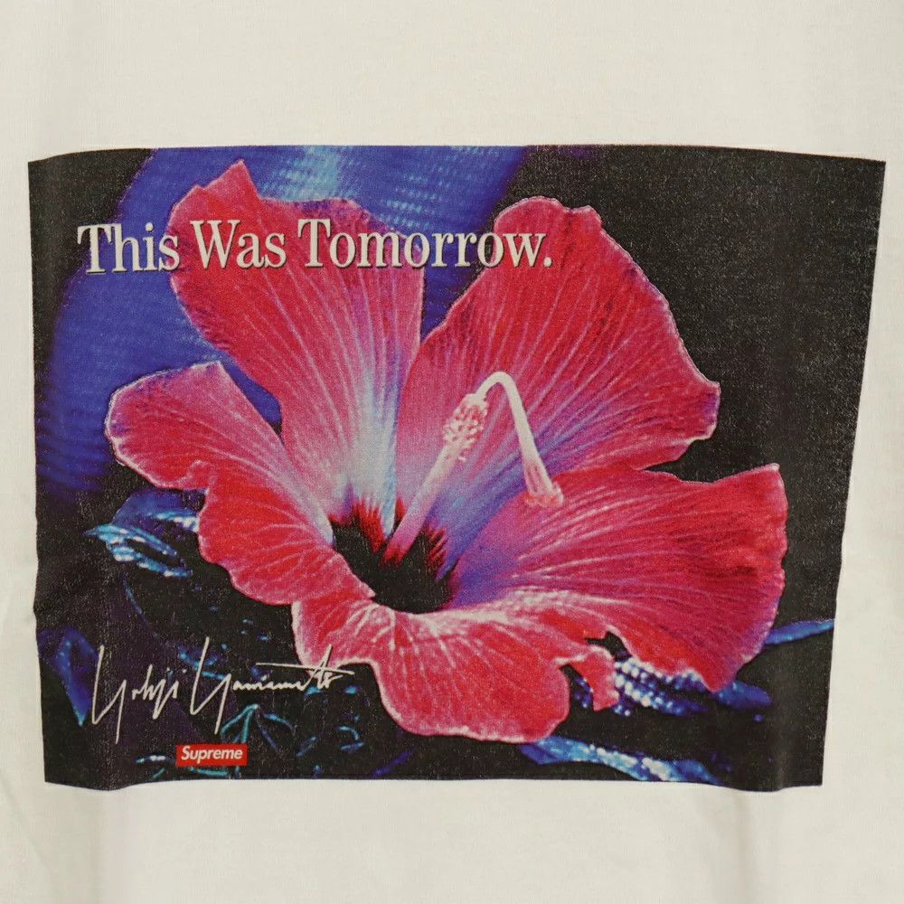 Yohji Yamamoto SUPREME 20AW ×Yoji Yamamoto This Was Tomorrow Tee Size US XL / EU 56 / 4 - 4 Thumbnail